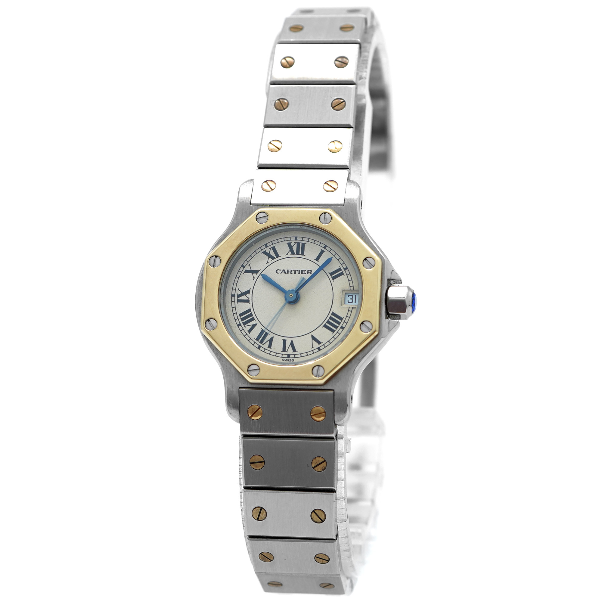 Cartier Santos Octagon 187903 - Inventory 9023