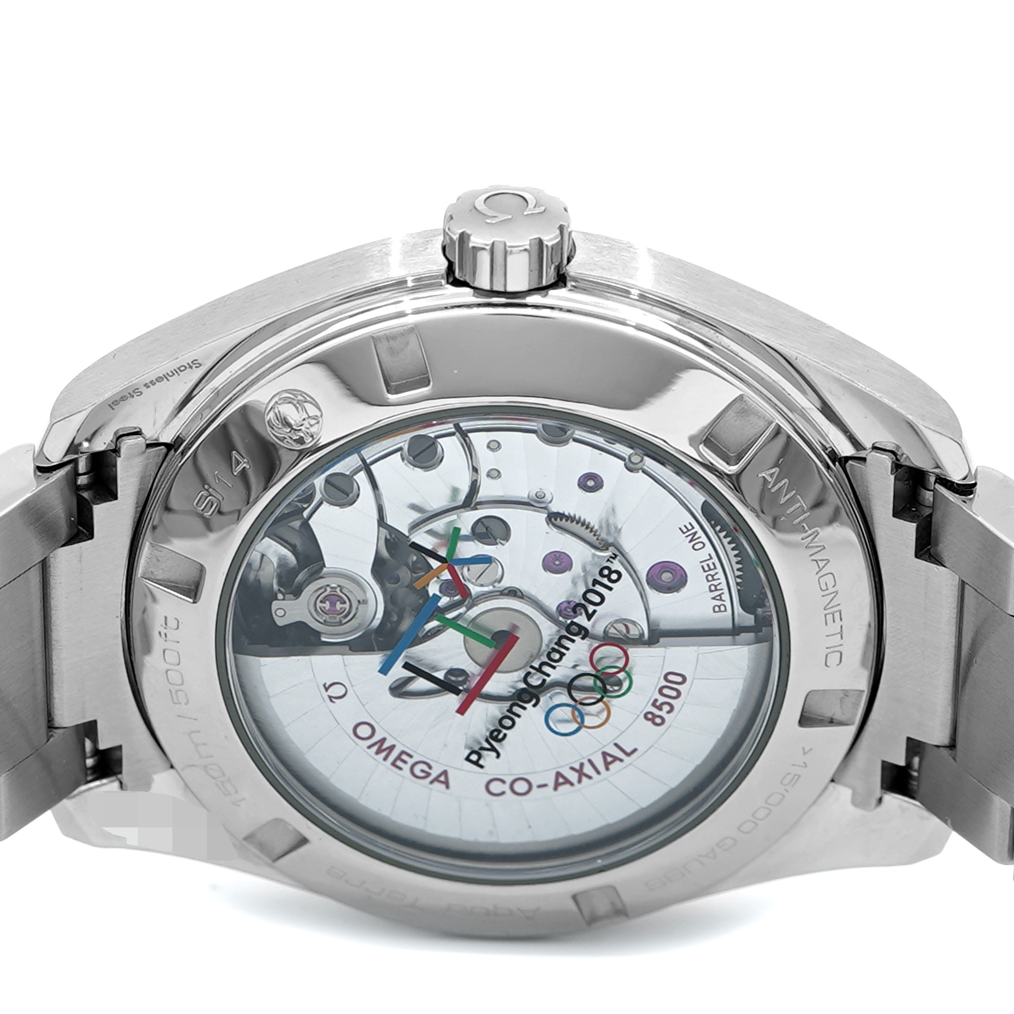 Omega Seamaster Aqua Terra 150M  *Pyeongchang 2018* *Blue Dial* - Inventory 9042