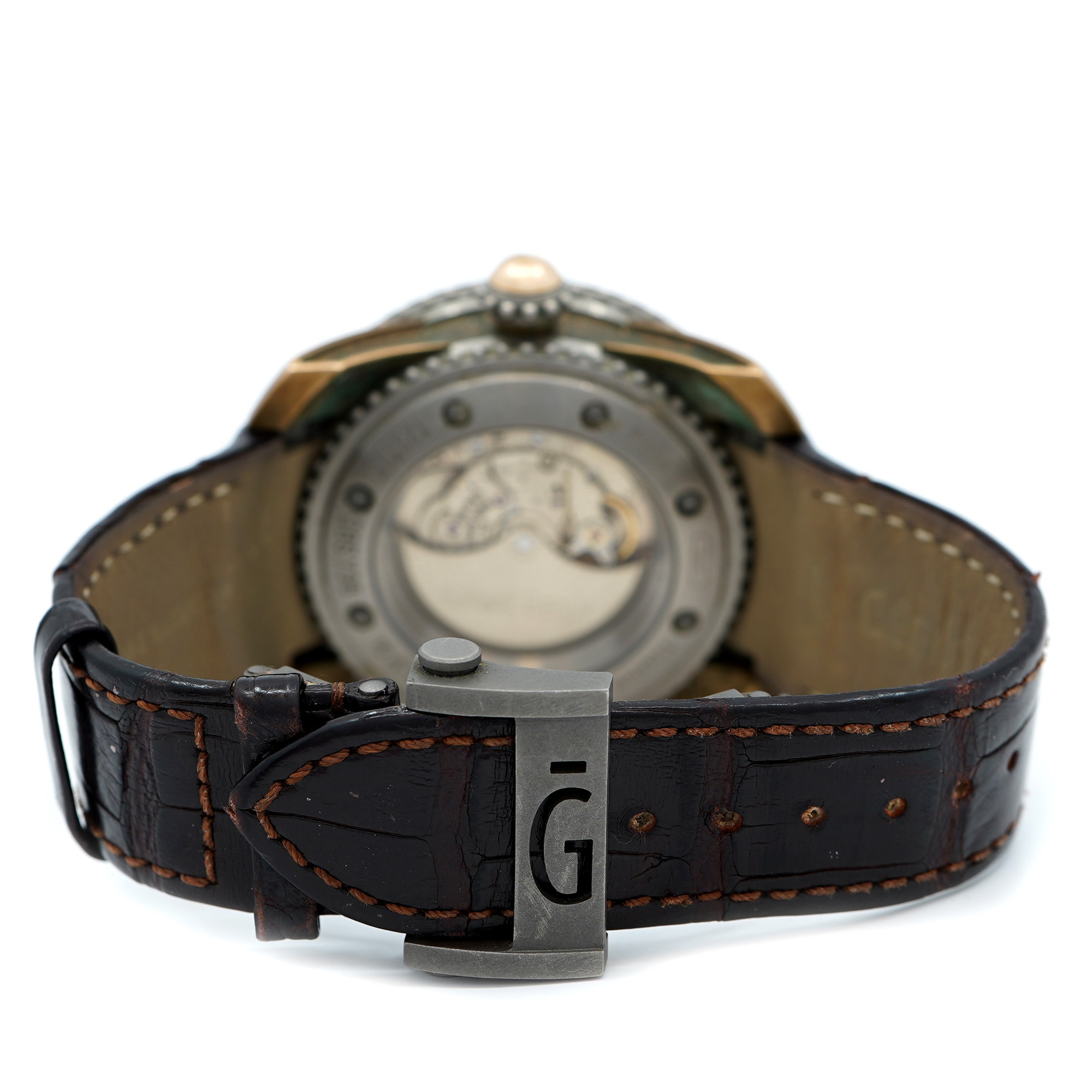 Gerald Genta Gefica Bi-Retro Bronze GBS.Y.98 - Inventory 9066