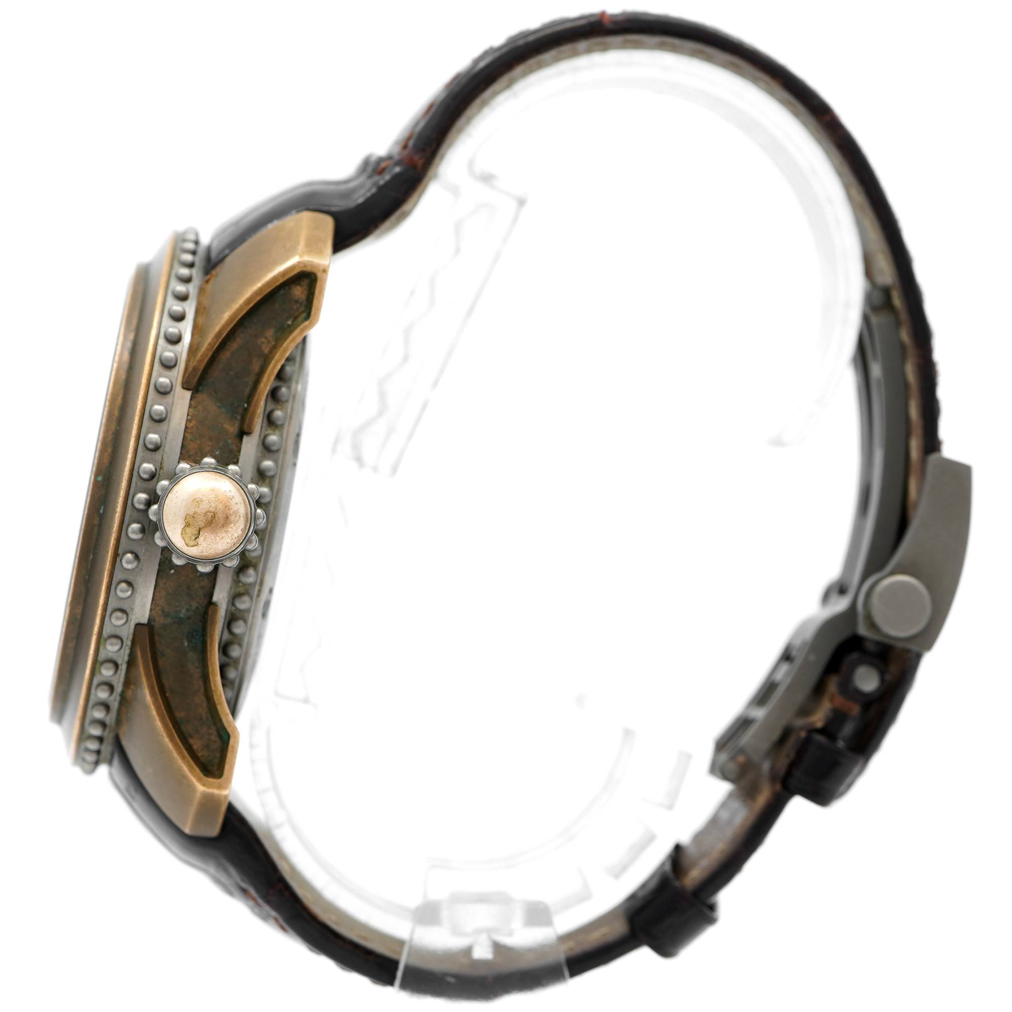Gerald Genta Gefica Bi-Retro Bronze GBS.Y.98 - Inventory 9066