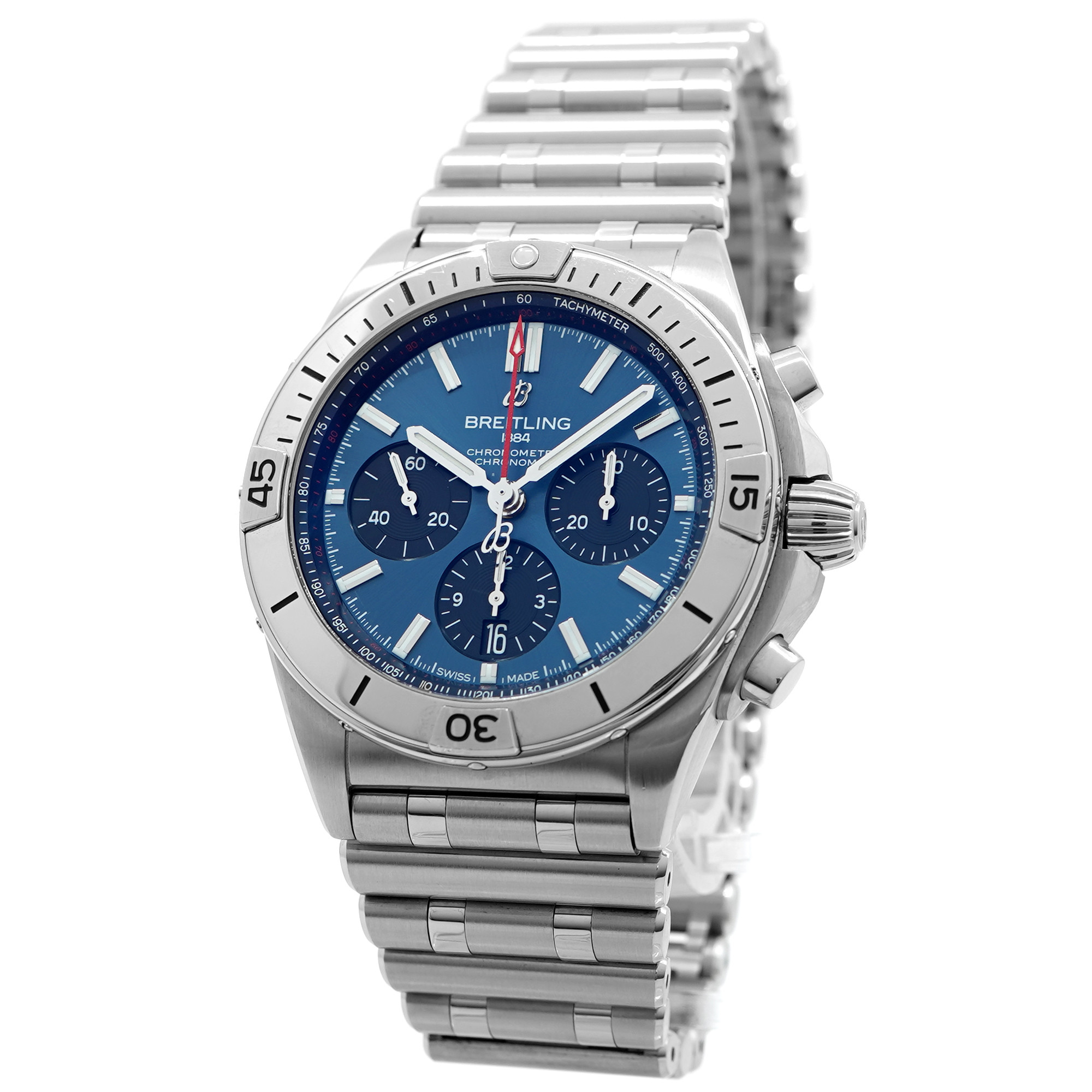 Breitling Chronomat 42 *Blue Dial* AB0134 - Inventory 9061