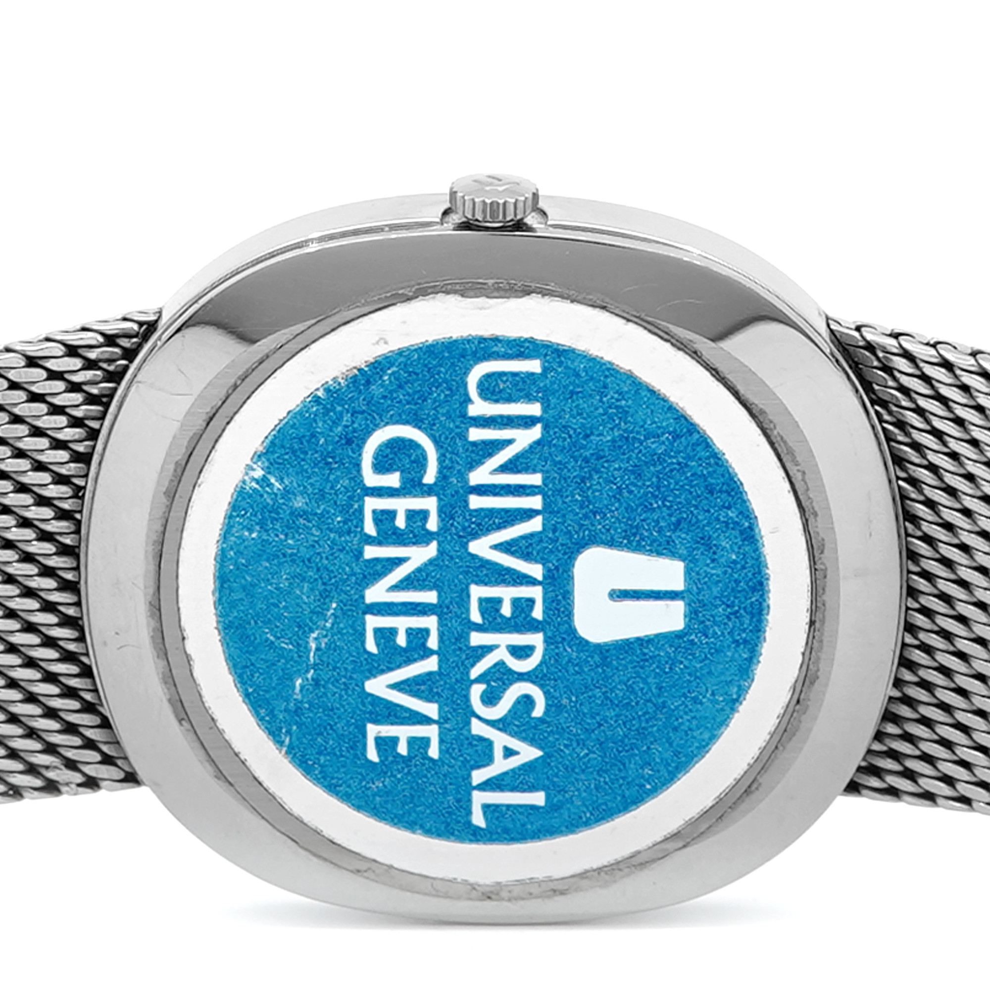 Universal Geneve White Shadow 866049 *Unworn Vintage* - Inventory 8708