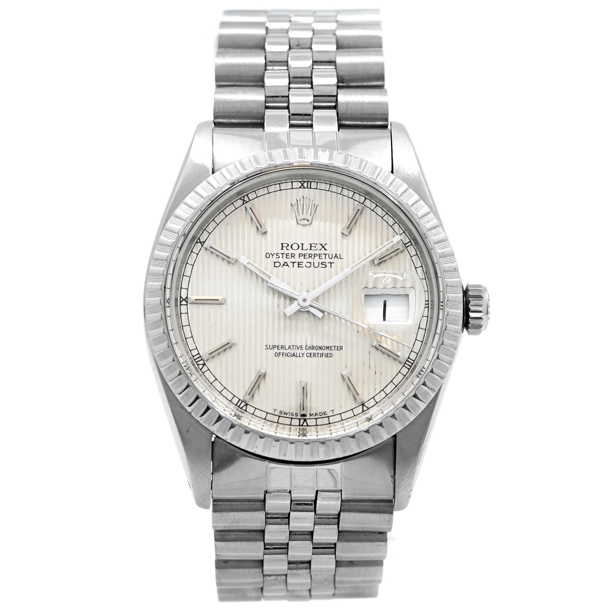 Rolex Datejust 36 16030 *Tapestry Dial* - Inventory 9092