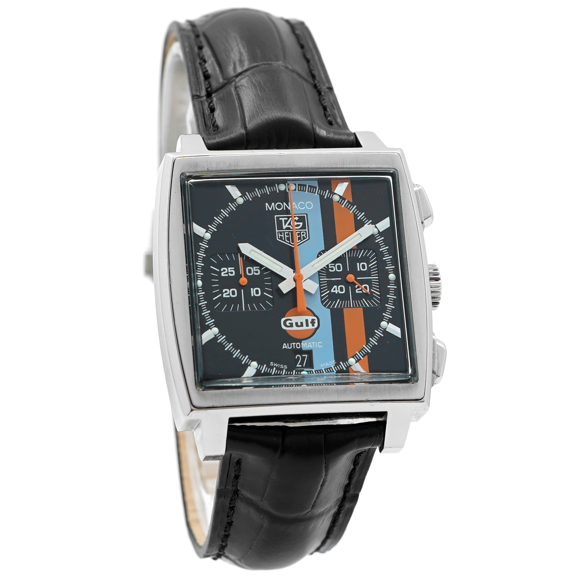 TAG Heuer Monaco Gulf Vintage Edition CW211A - Inventory 8753
