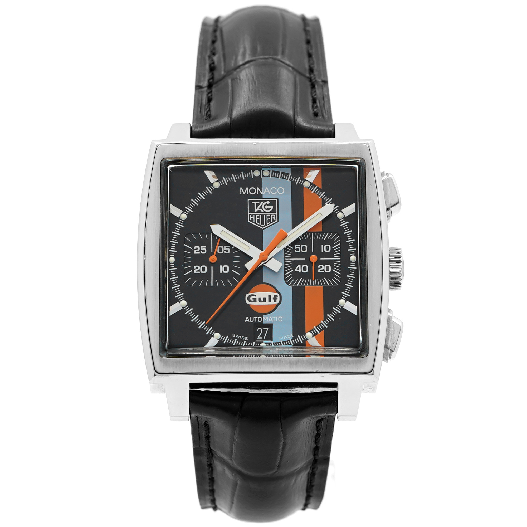 TAG Heuer Monaco Gulf Vintage Edition CW211A - Inventory 8753