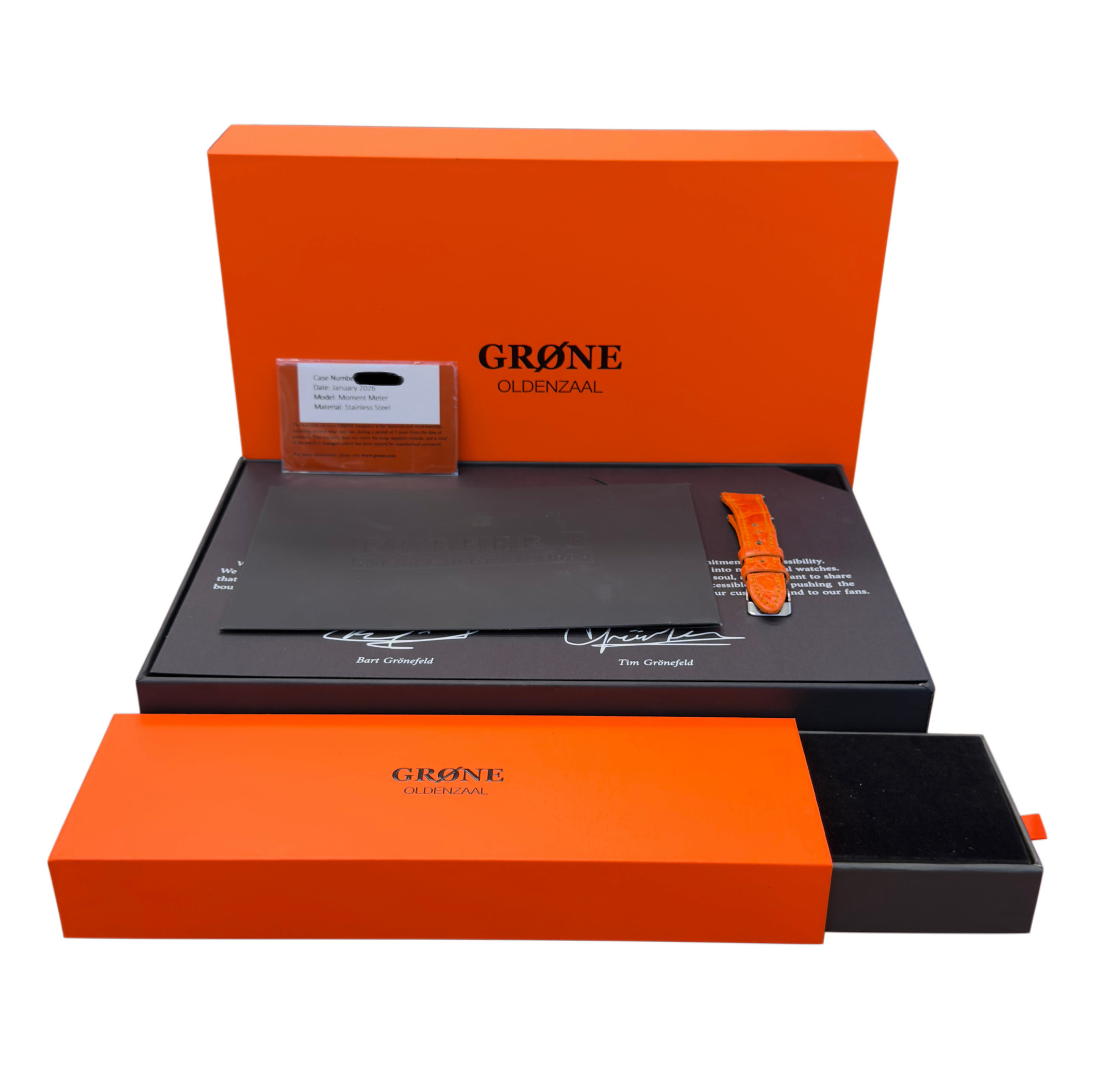 Grone Moment Meter Chronograph 01/300 *2026* - Inventory 9102