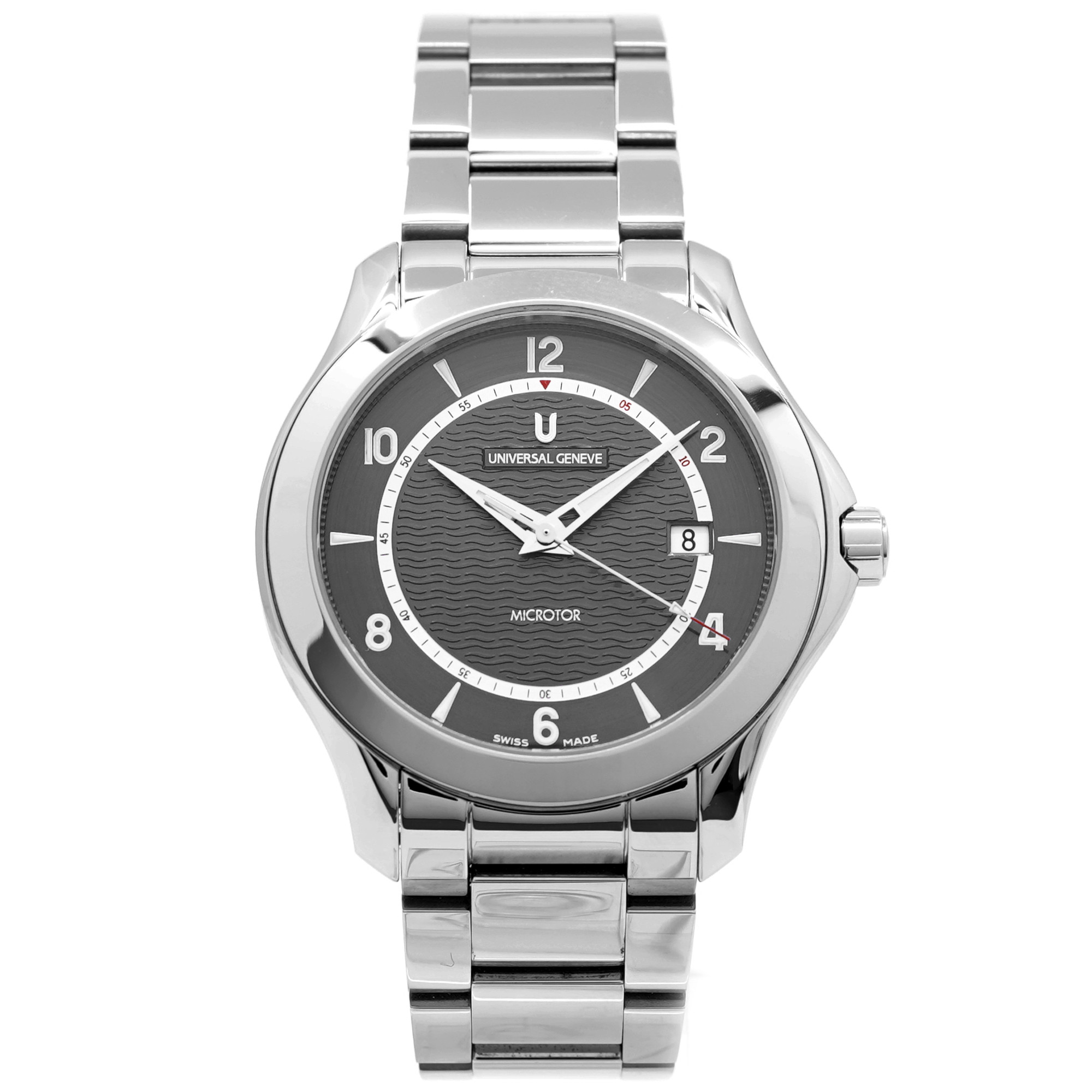 Universal Geneve Microtor 8101.126  *Black Dial* *2024* *Unworn* - Inventory 9114