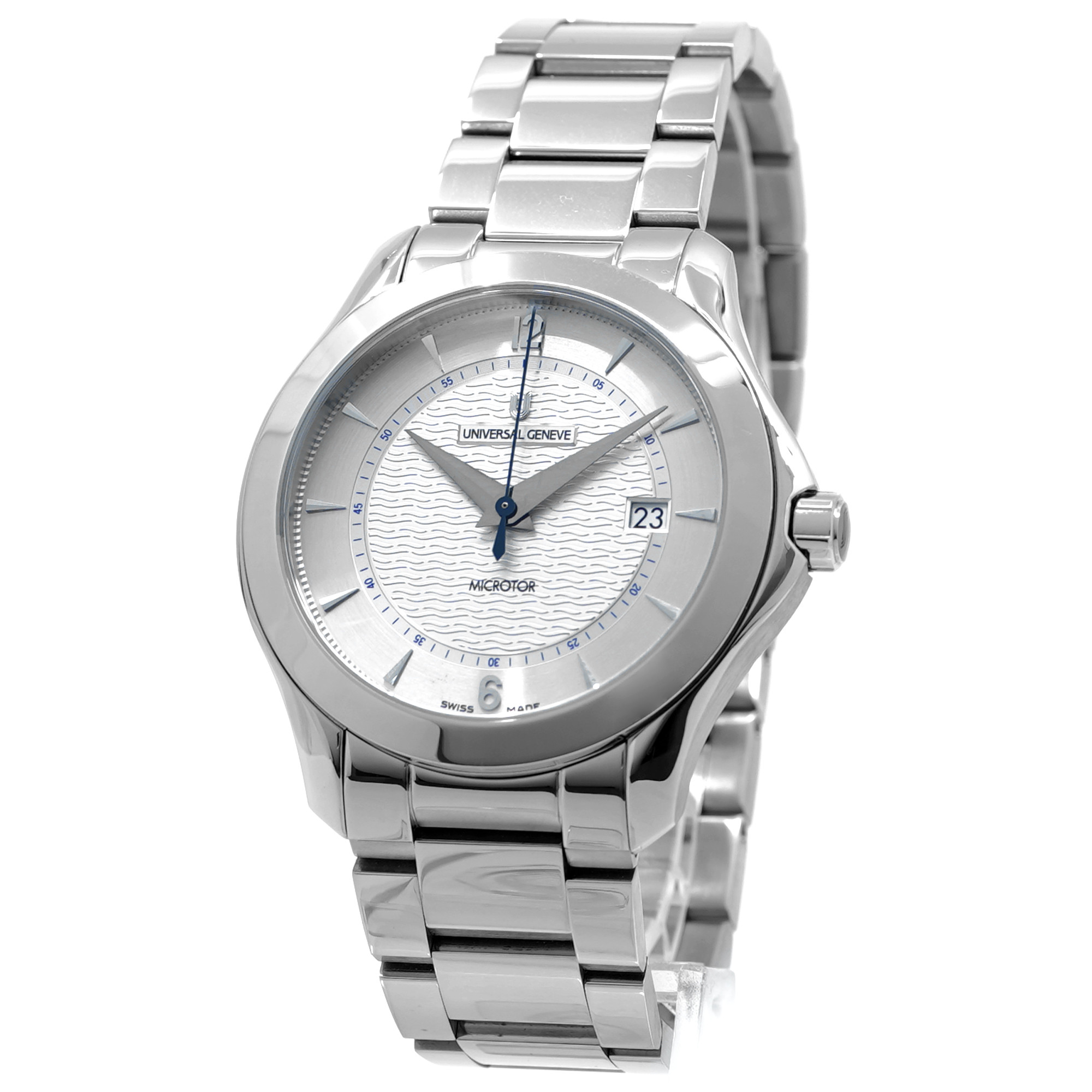 Universal Geneve Microtor 8101.126 *Silver Dial* *2024* *Unworn* - Inventory 9113