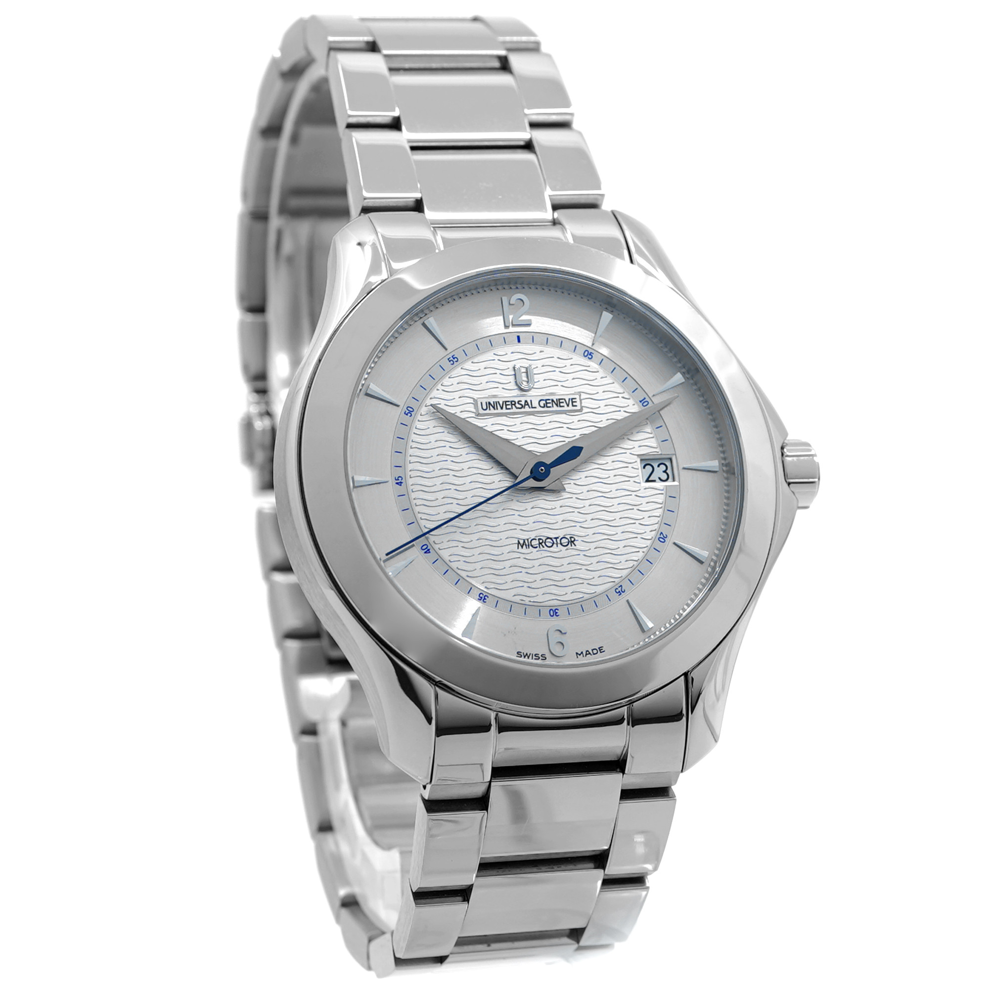 Universal Geneve Microtor 8101.126 *Silver Dial* *2024* *Unworn* - Inventory 9113