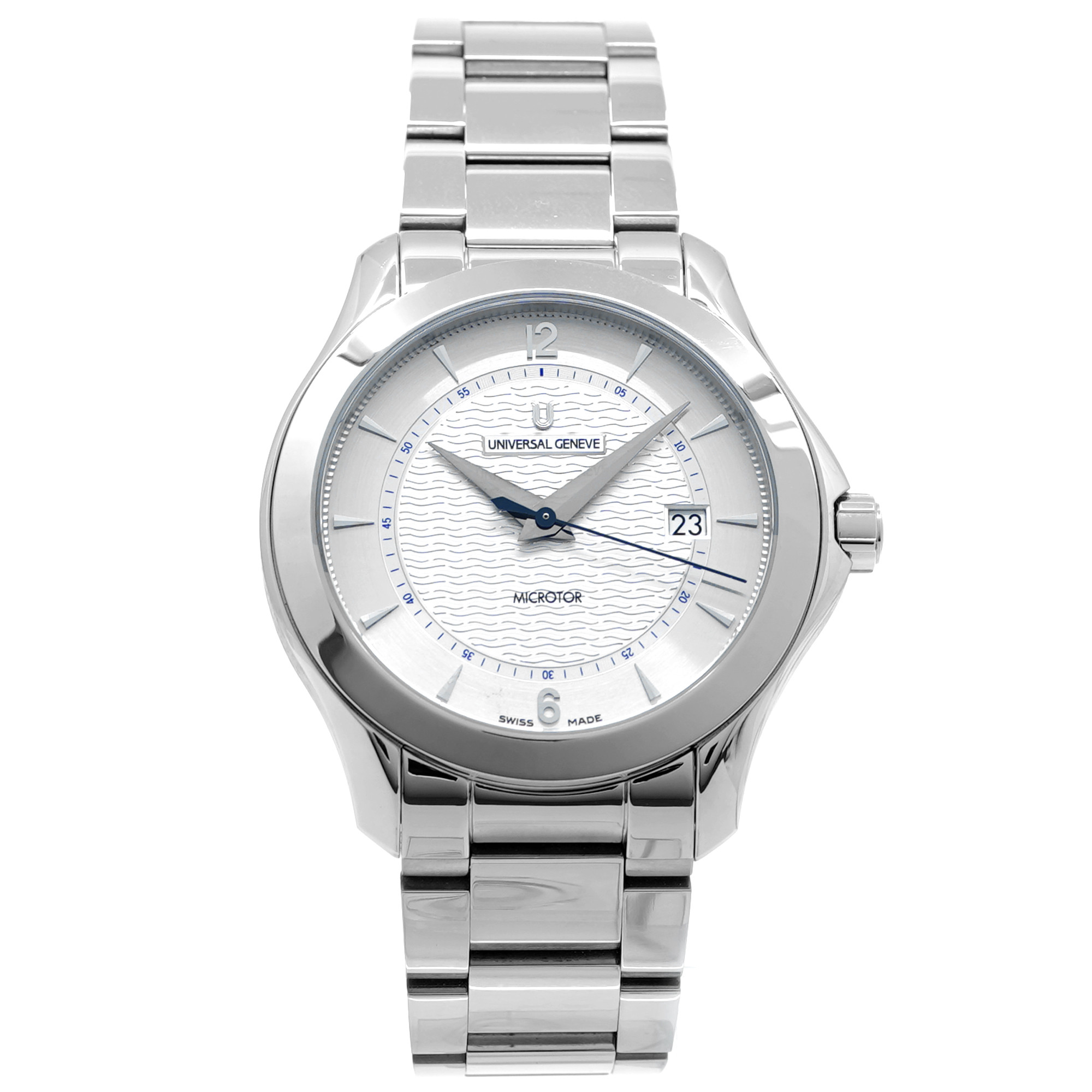 Universal Geneve Microtor 8101.126 *Silver Dial* *2024* *Unworn* - Inventory 9113