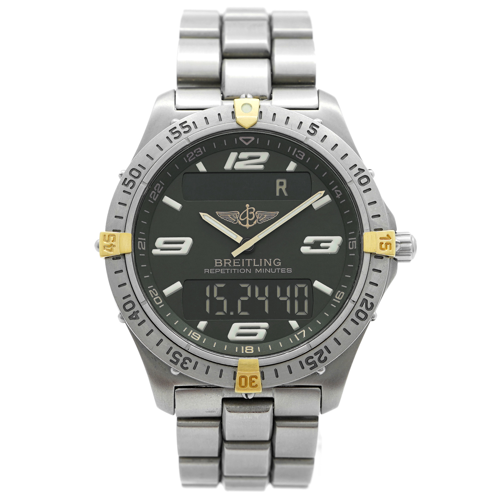 Breitling Aerospace Titanium F65362 - Inventory 9118 - DelrayWatch.com