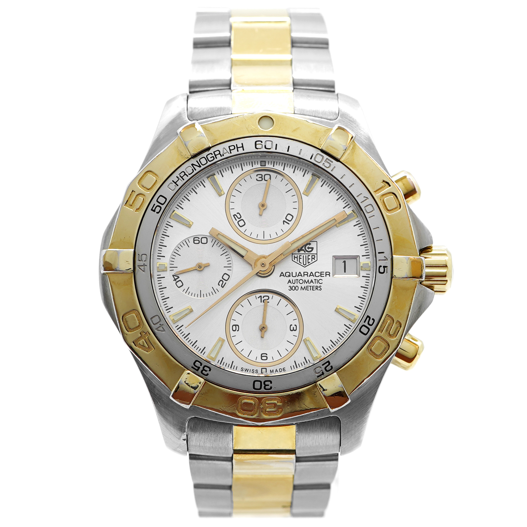 TAG Heuer Aquaracer Chronograph CAF2120 - Inventory 9123