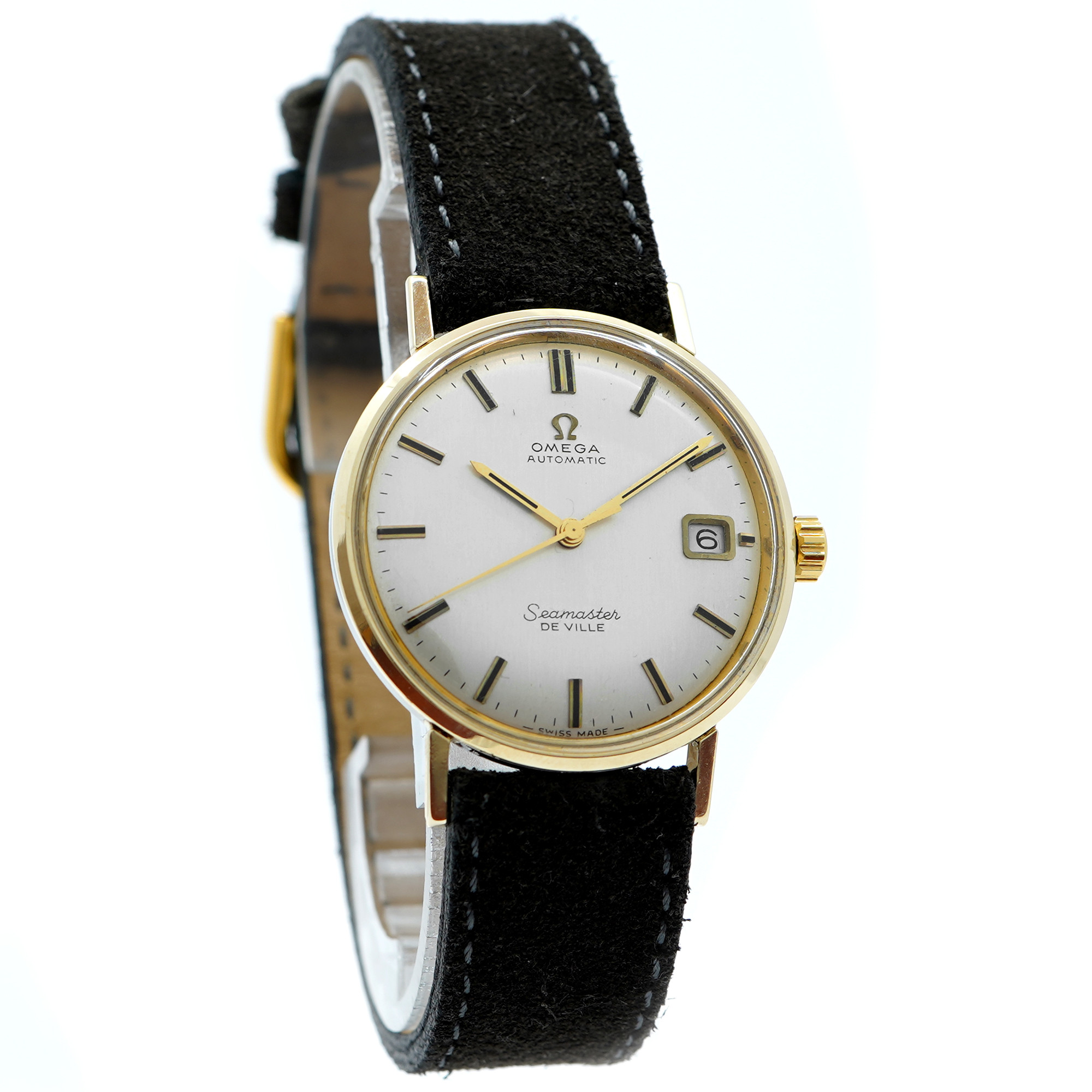 Omega Seamaster DeVille Automatic Caliber 565 *Vintage 1966* *Stainless & 14k* - Inventory 9156