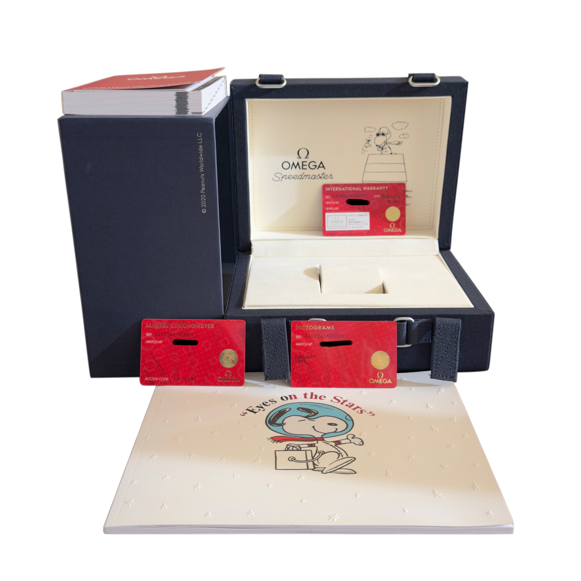 Omega Speedmaster Silver Snoopy Award  310.32.42.50.02.001 - Inventory 9180