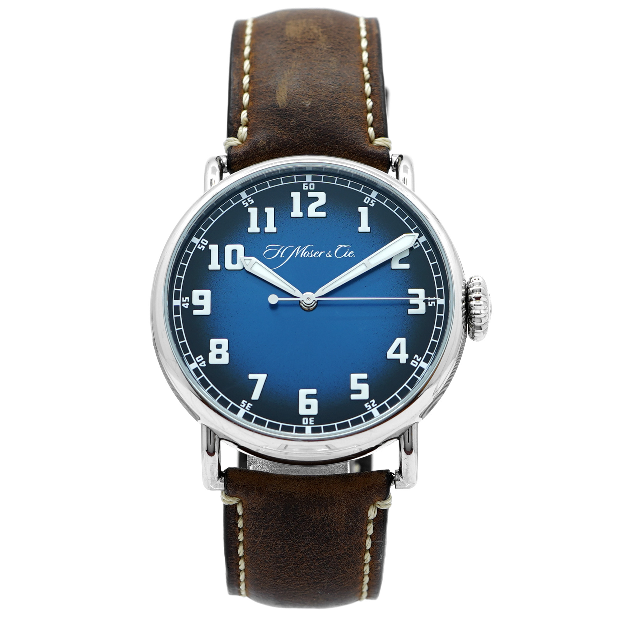 H Moser Heritage Centre Seconds Funky Blue 8200-1201 - Inventory