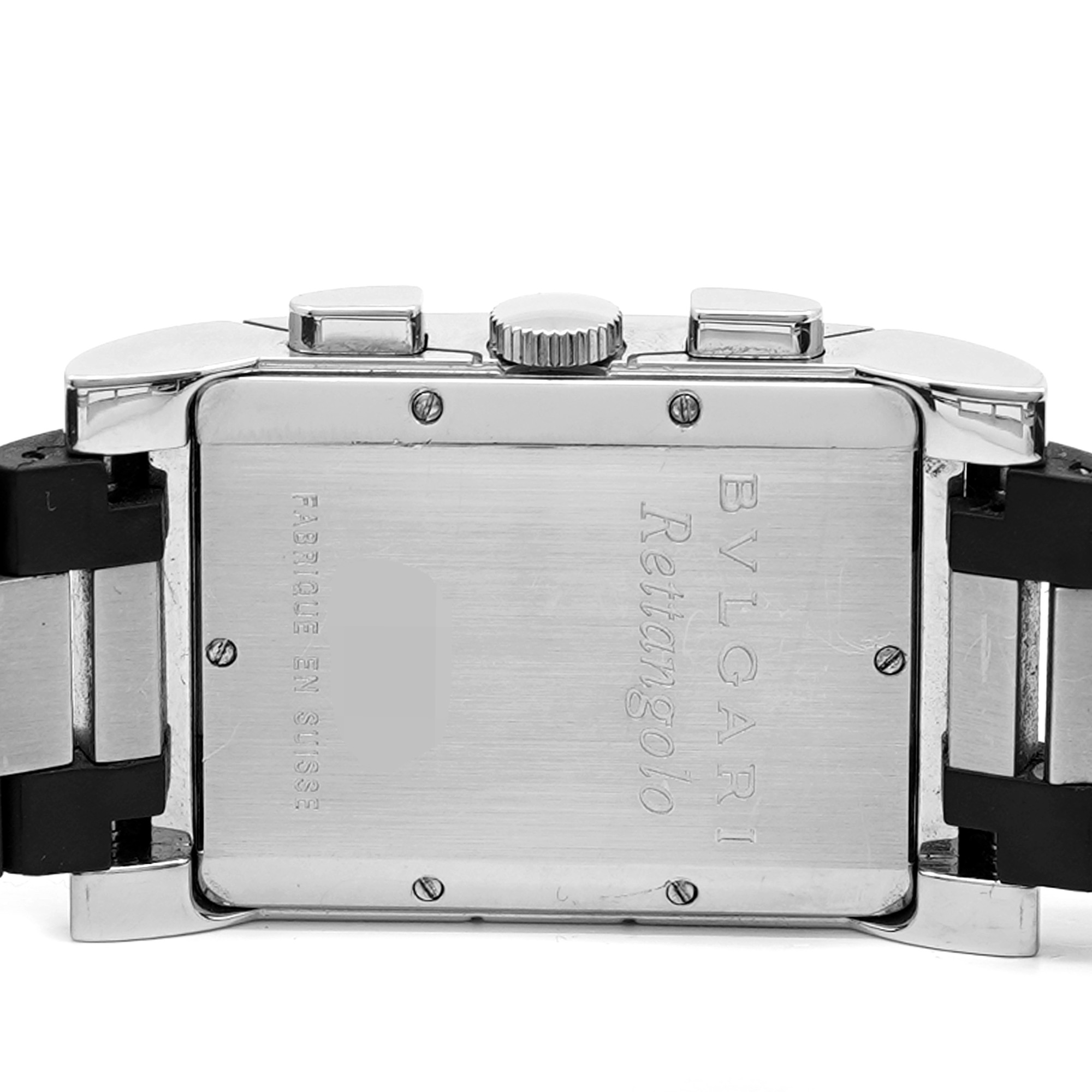 Bulgari Retangolo Chronograph RTC49S - Inventory 9192