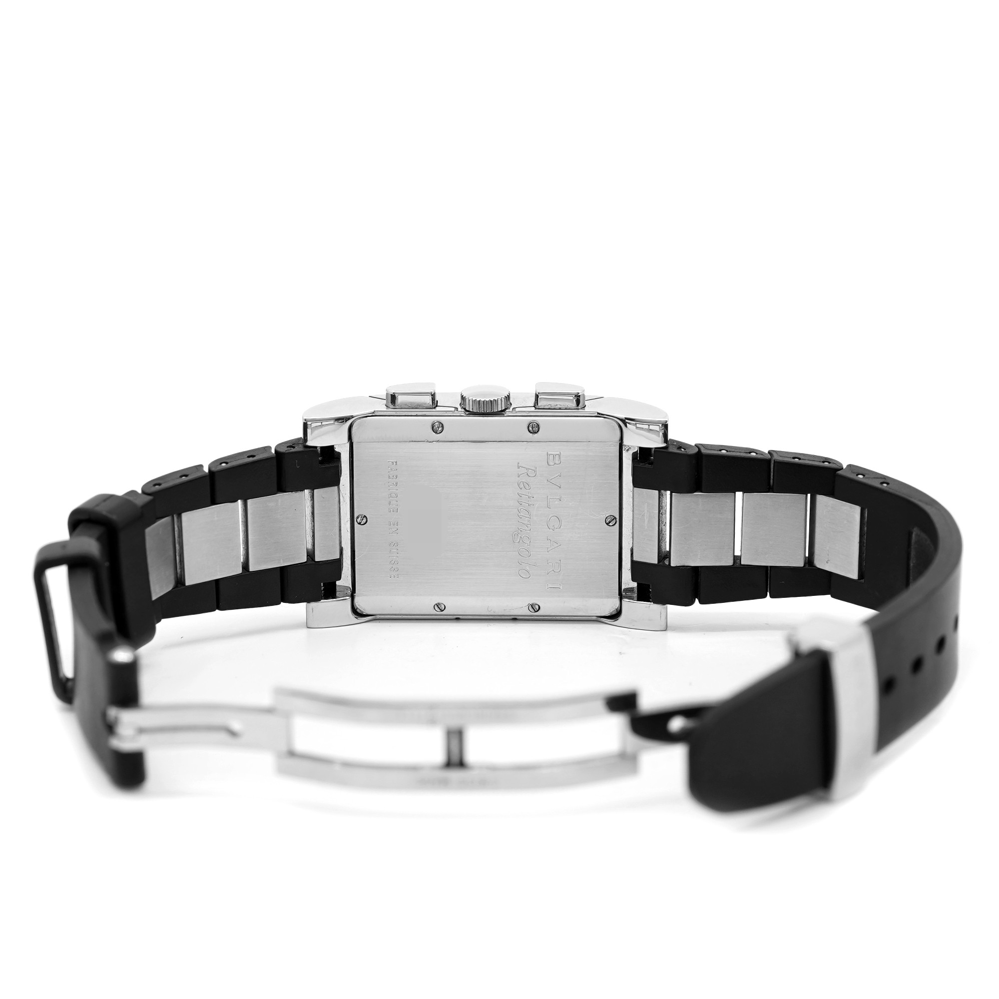 Bulgari Retangolo Chronograph RTC49S - Inventory 9192