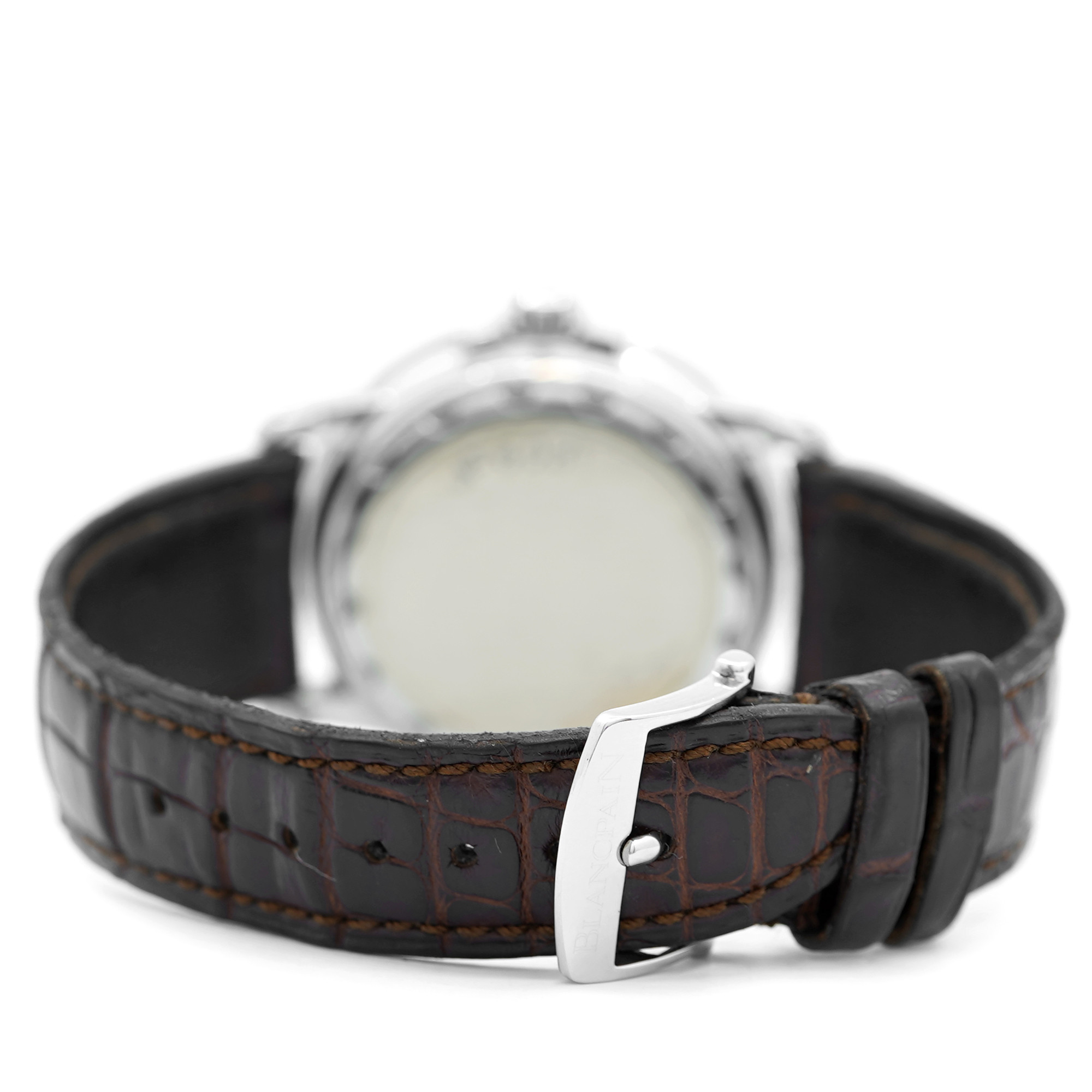 Blancpain Leman Dual Timezone  2160.1130.53 - Inventory 8895