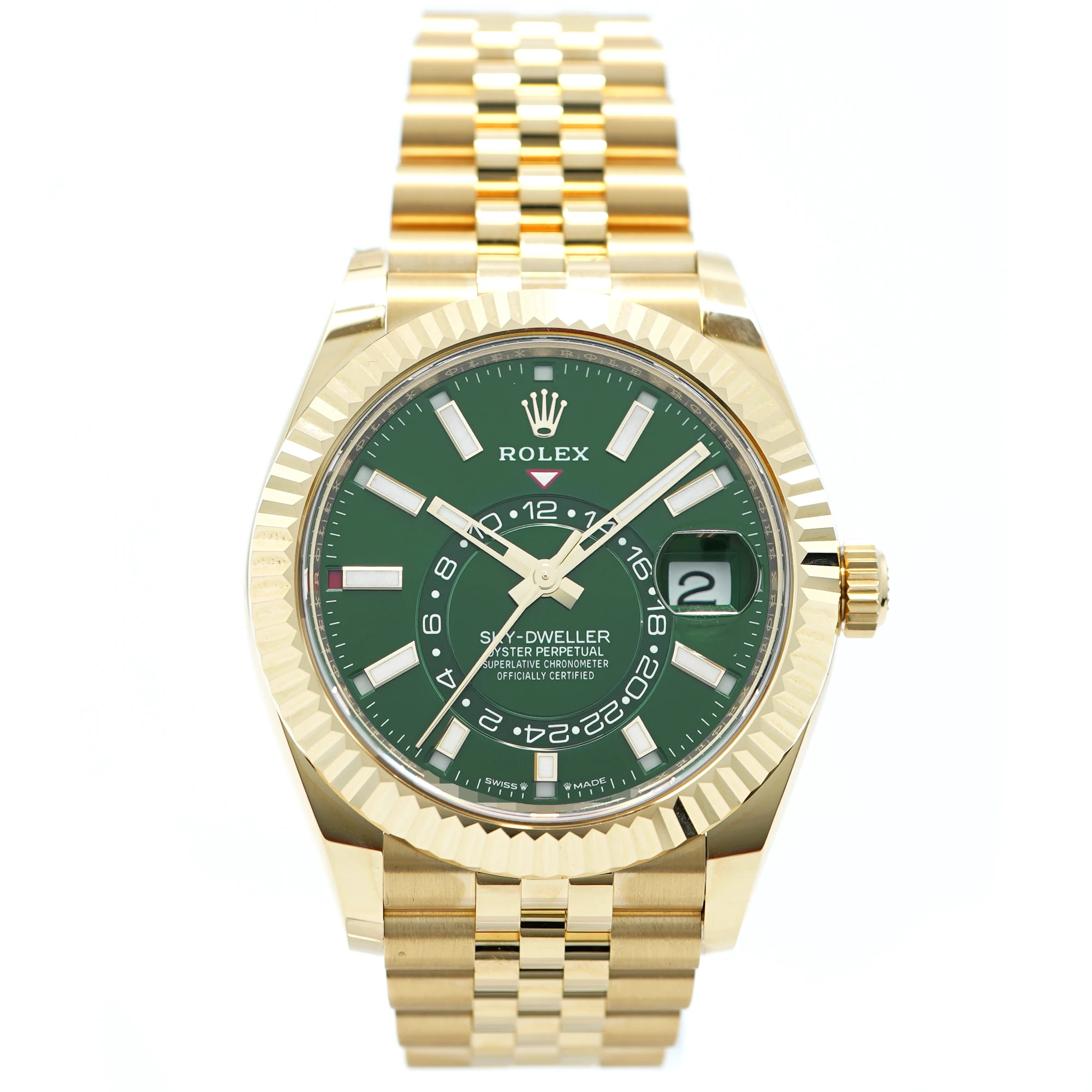 Rolex Sky-Dweller 336938 *2026* *Green Dial* *Unworn* - Inventory 9235
