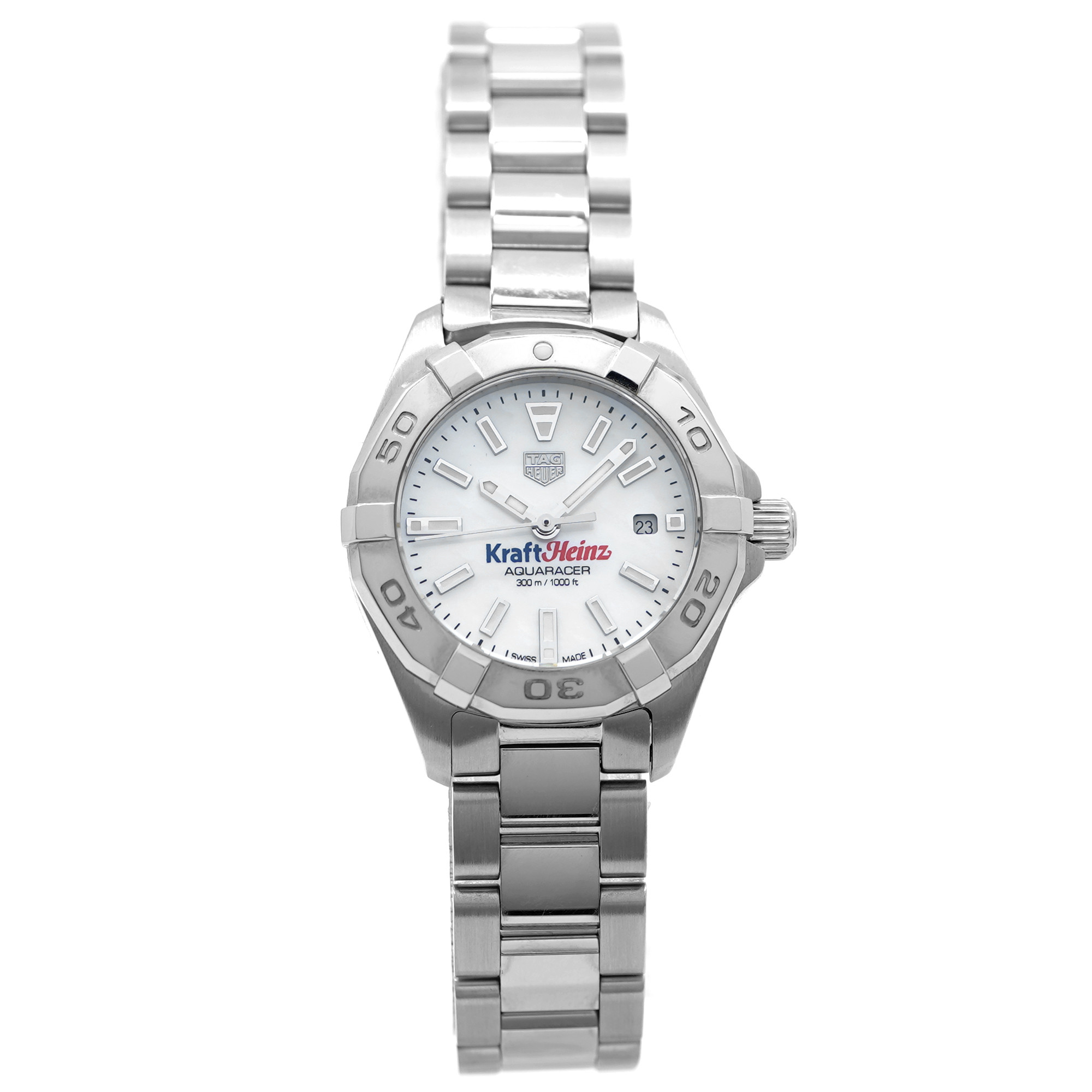 TAG Heuer Aquaracer Quartz Mother of Pearl 27mm  *Unworn* - Inventory 9266