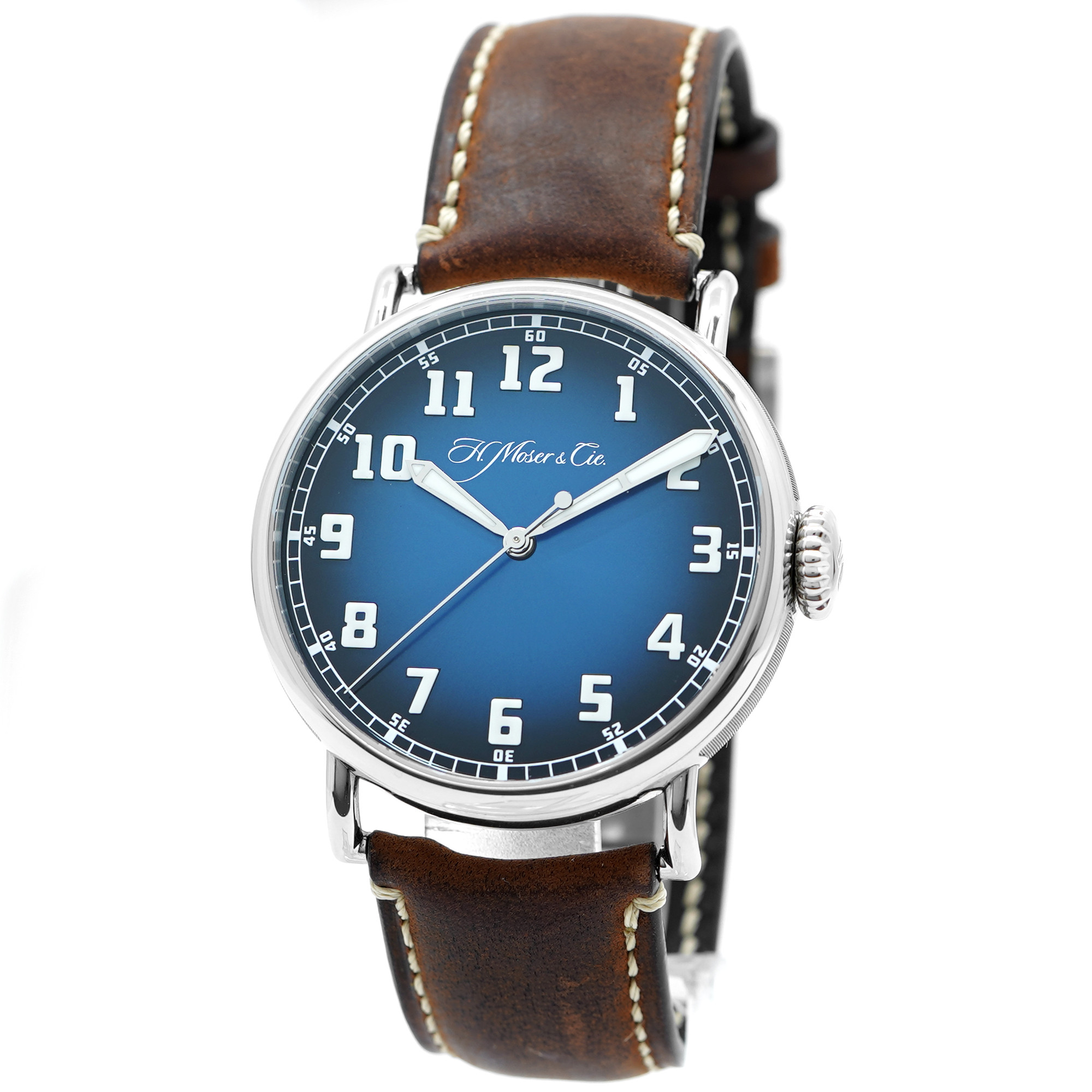 H Moser Heritage Centre Seconds 8200-1201 *Blue Dial* - Inventory 9292