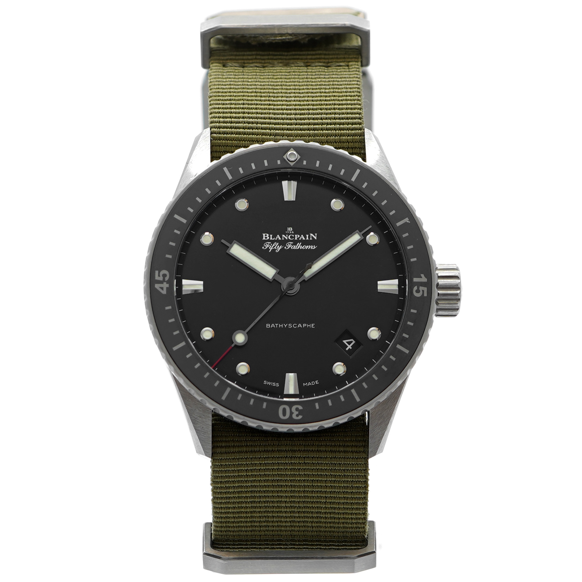 Blancpain Fifty Fathoms Bathyscaphe 5000-1230-B52A - Inventory 9333