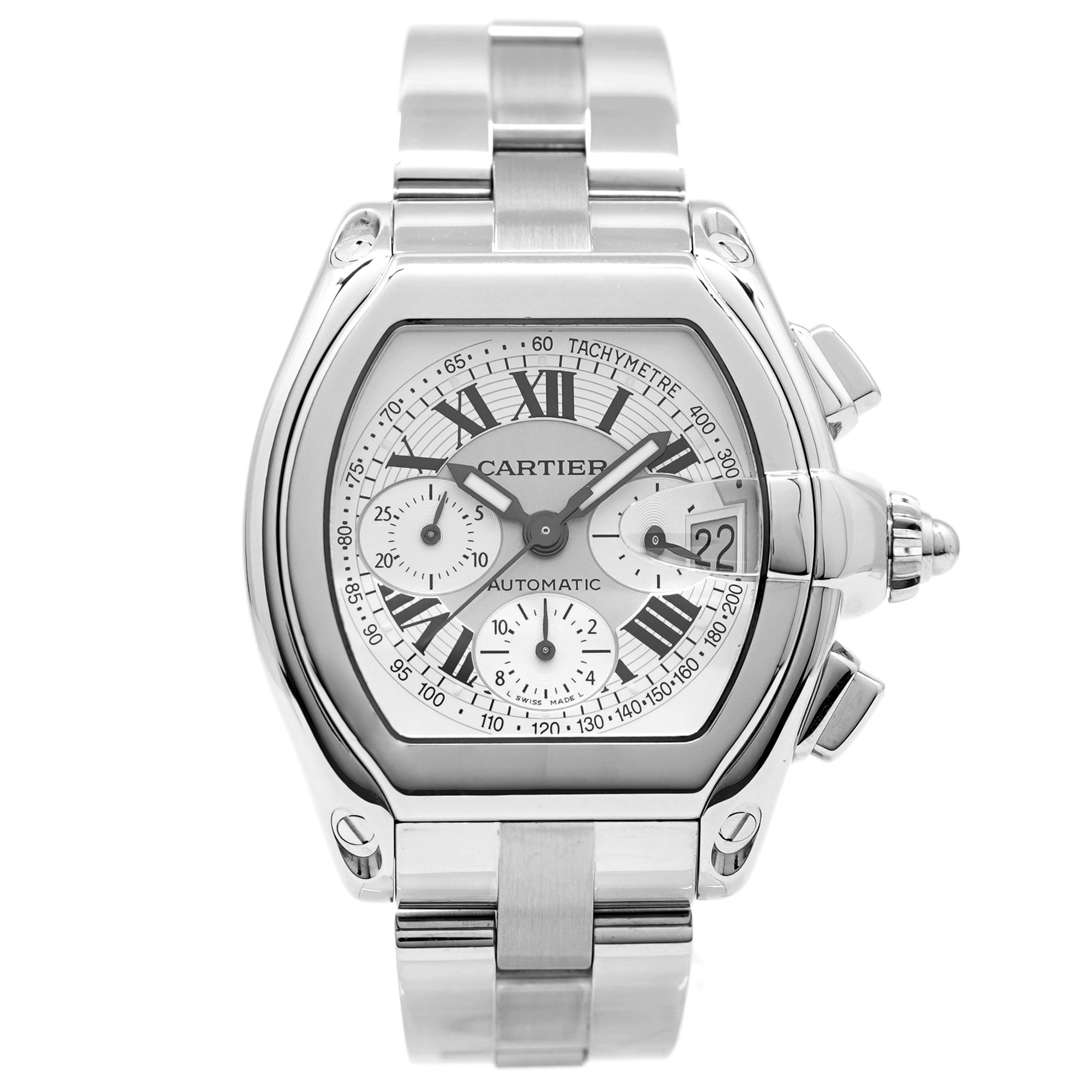 Cartier Roadster Chronograph W62006X6 - Inventory 9344