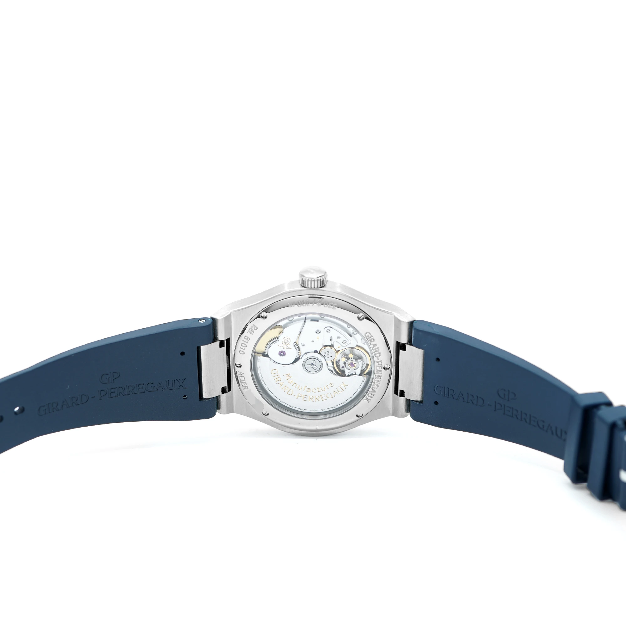 Girard Perregaux Laureato 81010 *Blue Dial* - Inventory 9350