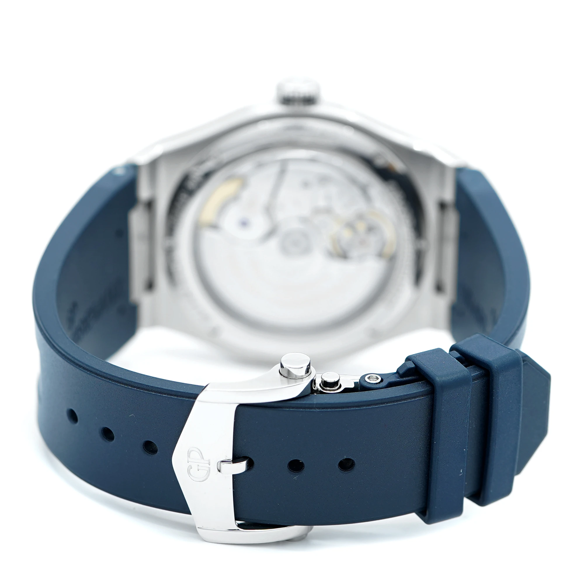 Girard Perregaux Laureato 81010 *Blue Dial* - Inventory 9350