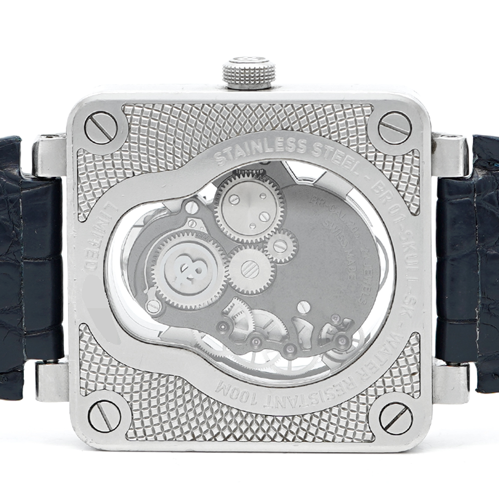 Bell & Ross Laughing Skull BR01-SKULL-SK - Inventory 9380