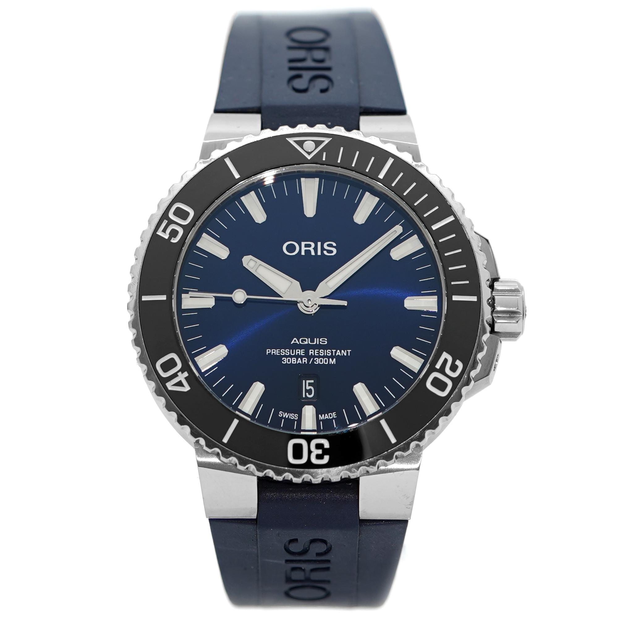 Oris Aquis Date *Blue Dial* 7730 - Inventory 9407