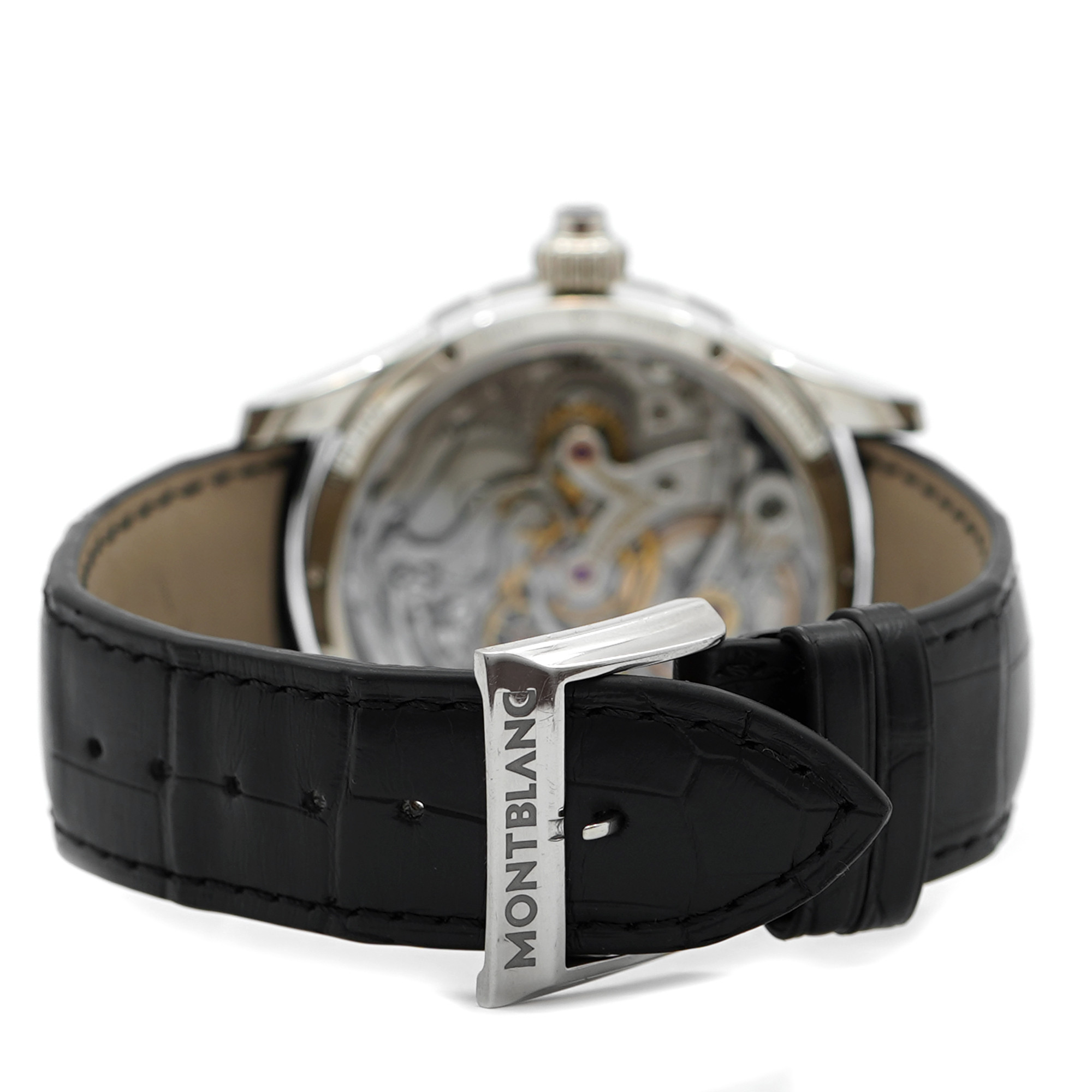 Montblanc Villeret 1858 Vintage Chronograph*Limited Edition* *18K White Gold* M162911 - Inventory 9436