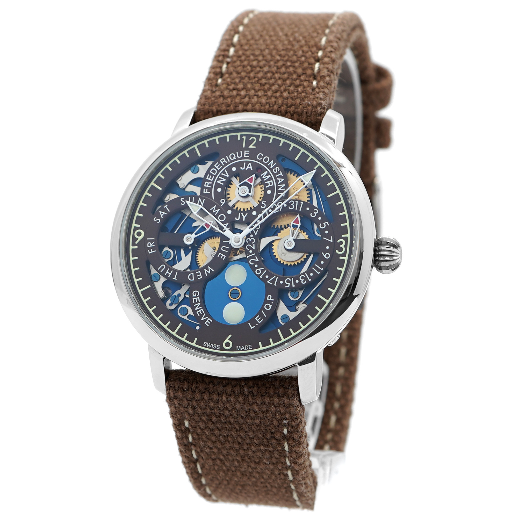 Frederique Constant Perpetual Calendar The Naked Watchmaker *Limited Edition* - Inventory 9457
