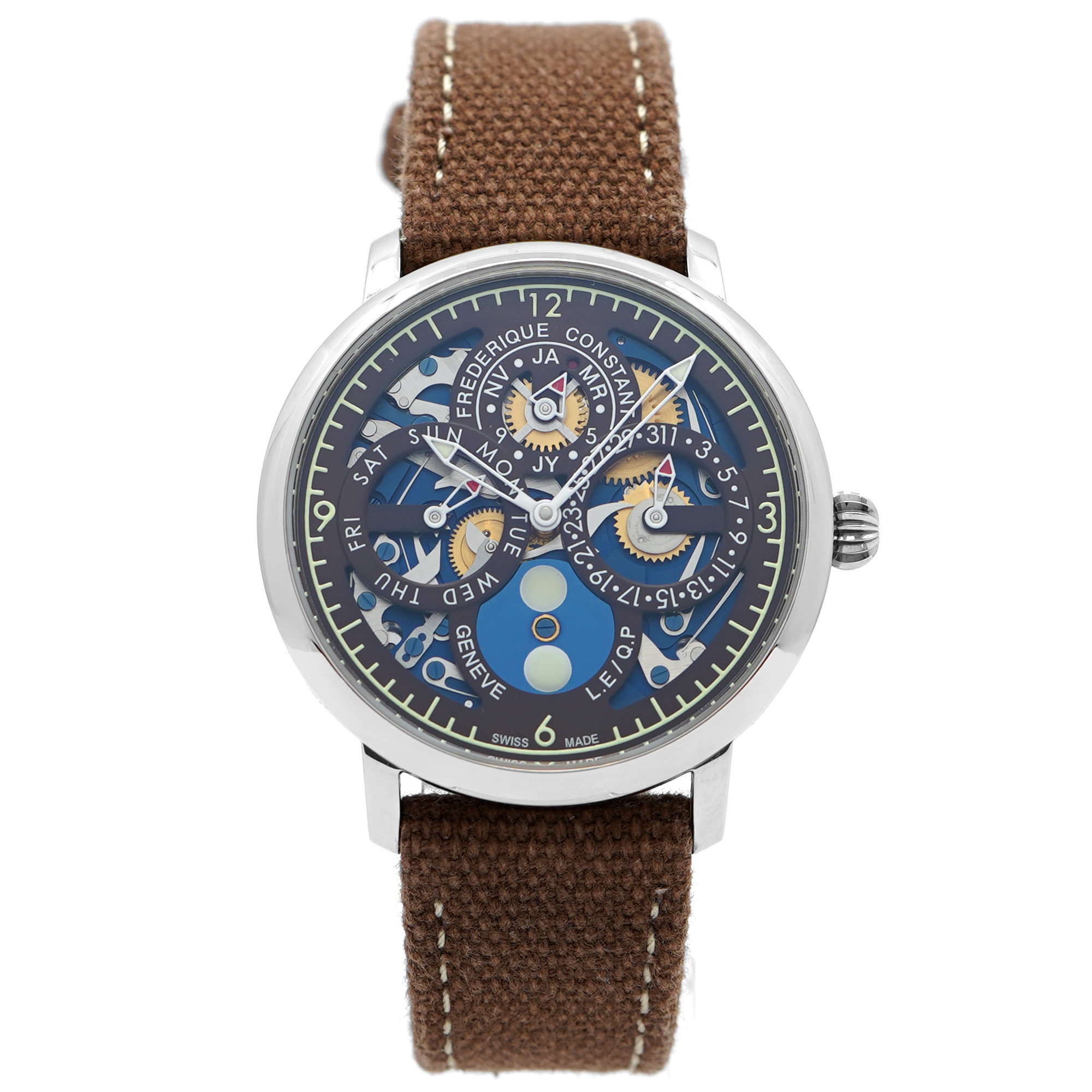 Frederique Constant Perpetual Calendar The Naked Watchmaker *Limited Edition* - Inventory 9457