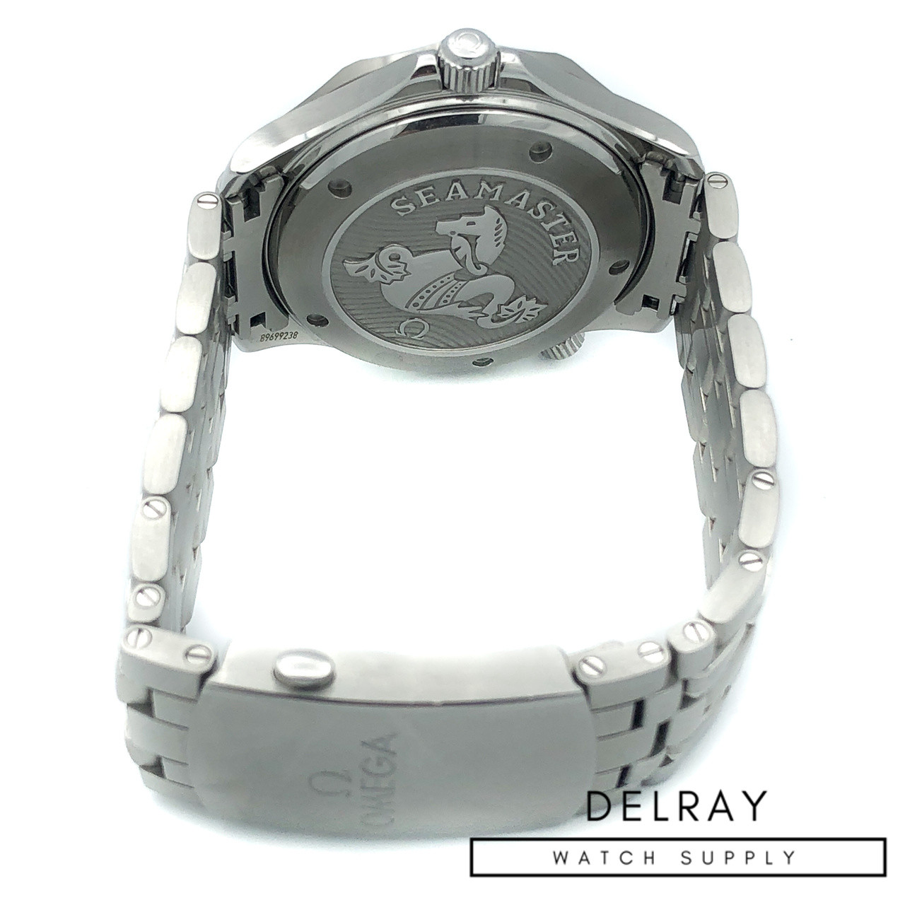Omega Seamaster Professional Ceramic Blue Dial *2018 Warranty Card*