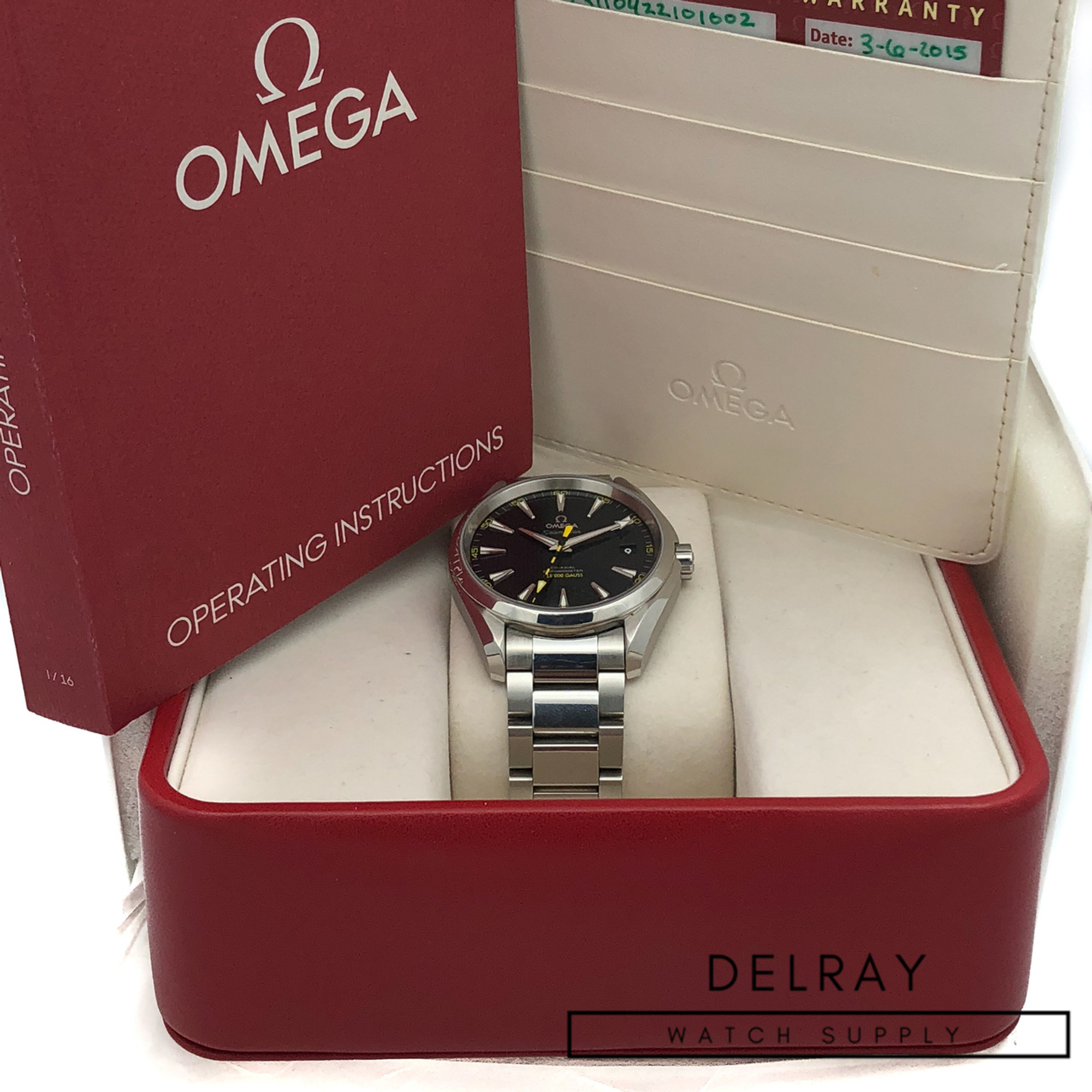 Omega Seamaster Aqua Terra 15,000 Gauss