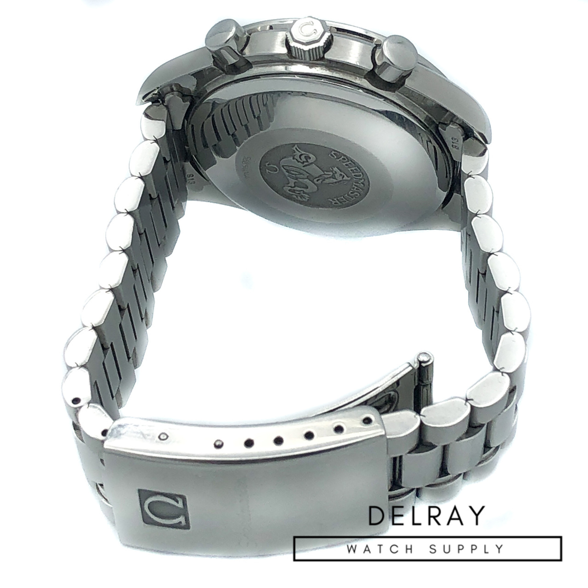 Omega Speedmaster Triple Calendar Silver Dial 3