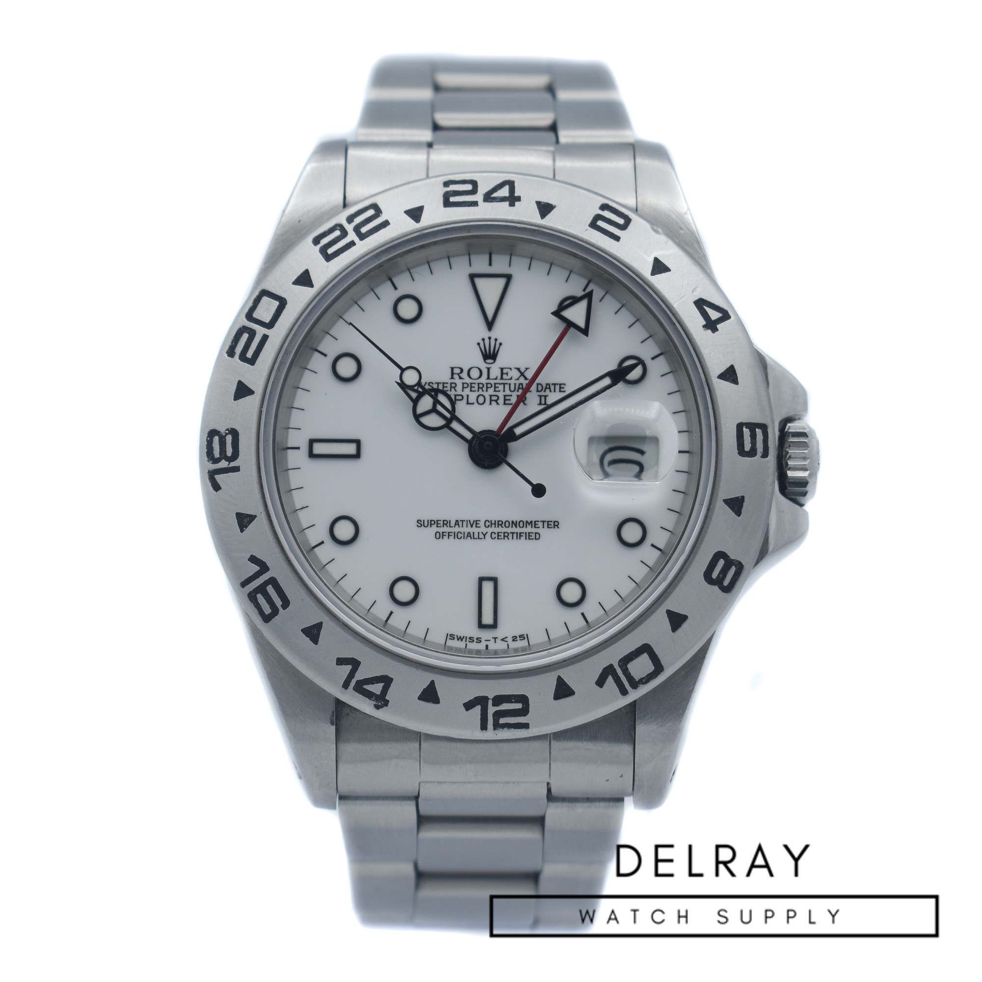 Rolex Explorer II 16550 White Dial