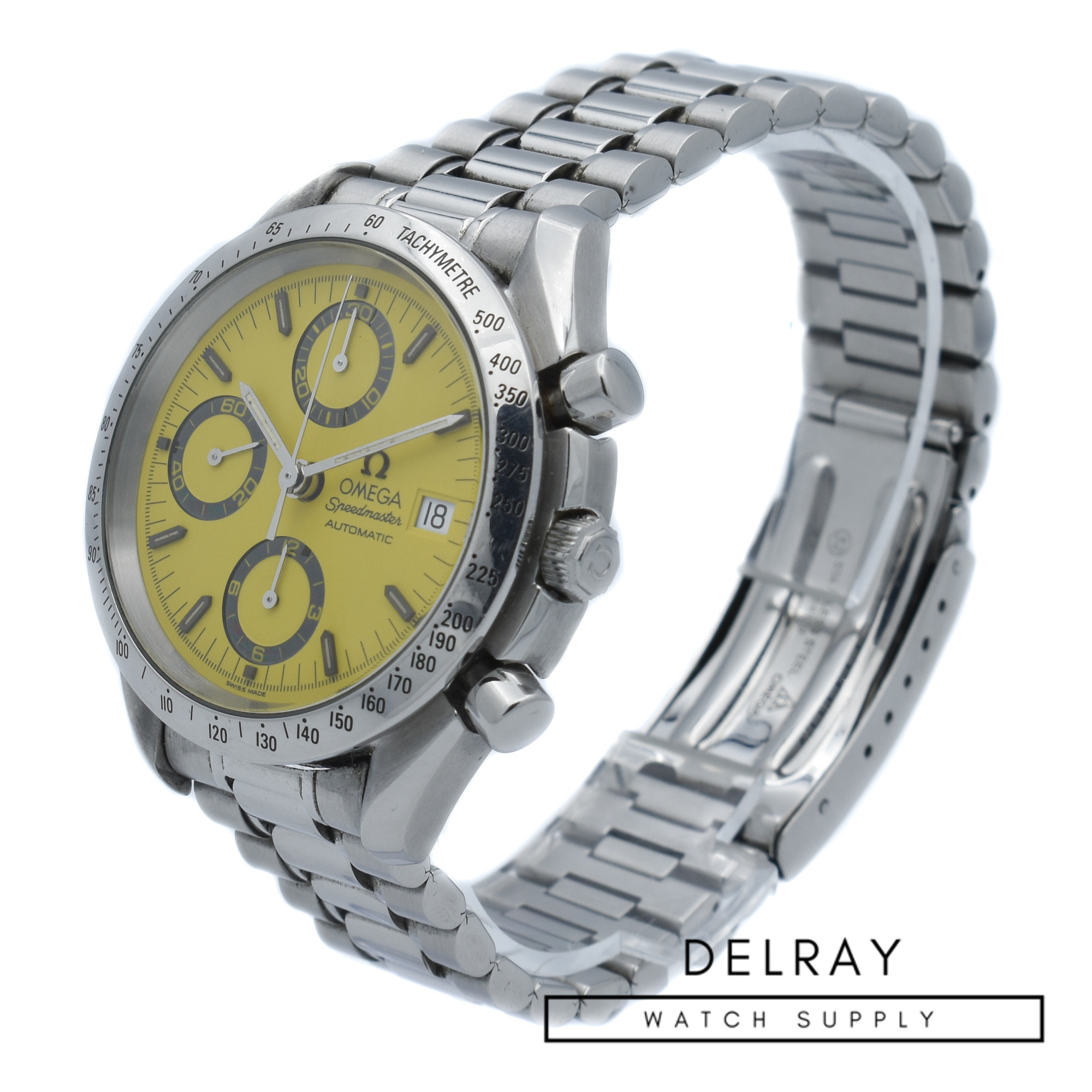 Omega Speedmaster Automatic Yellow Dial