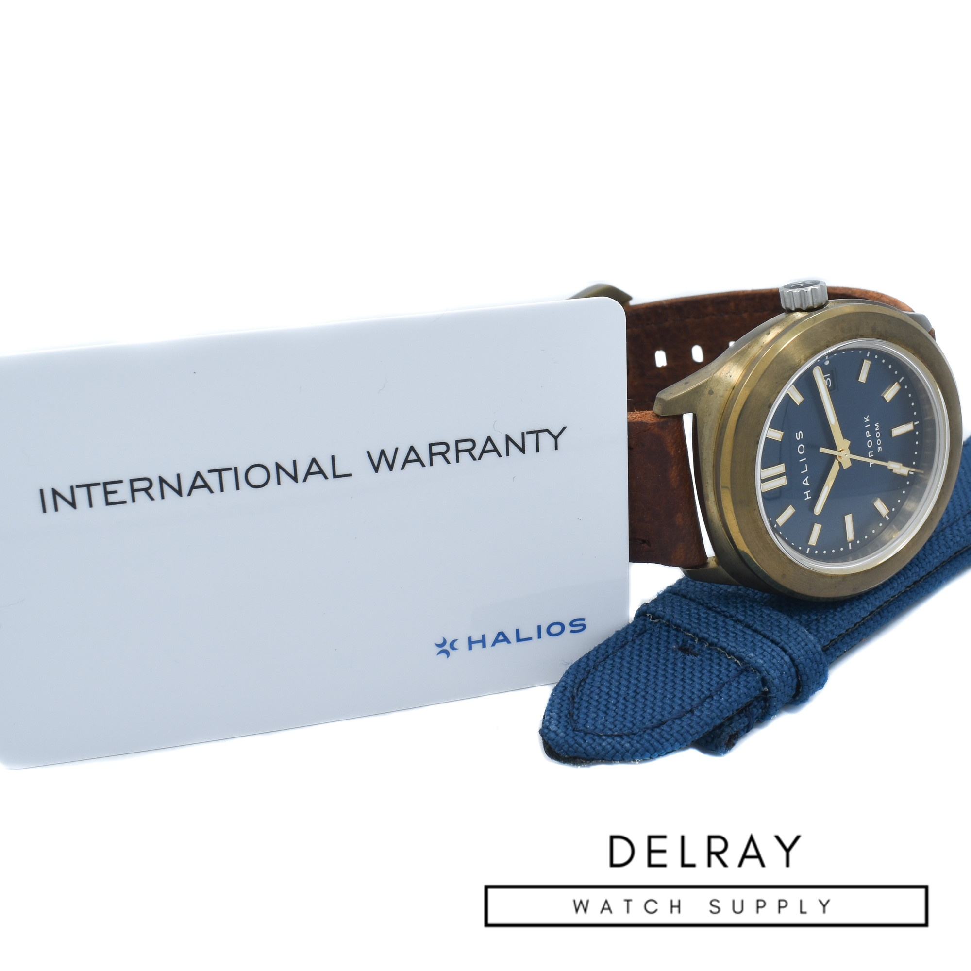 Halios Tropik B Blue Dial 