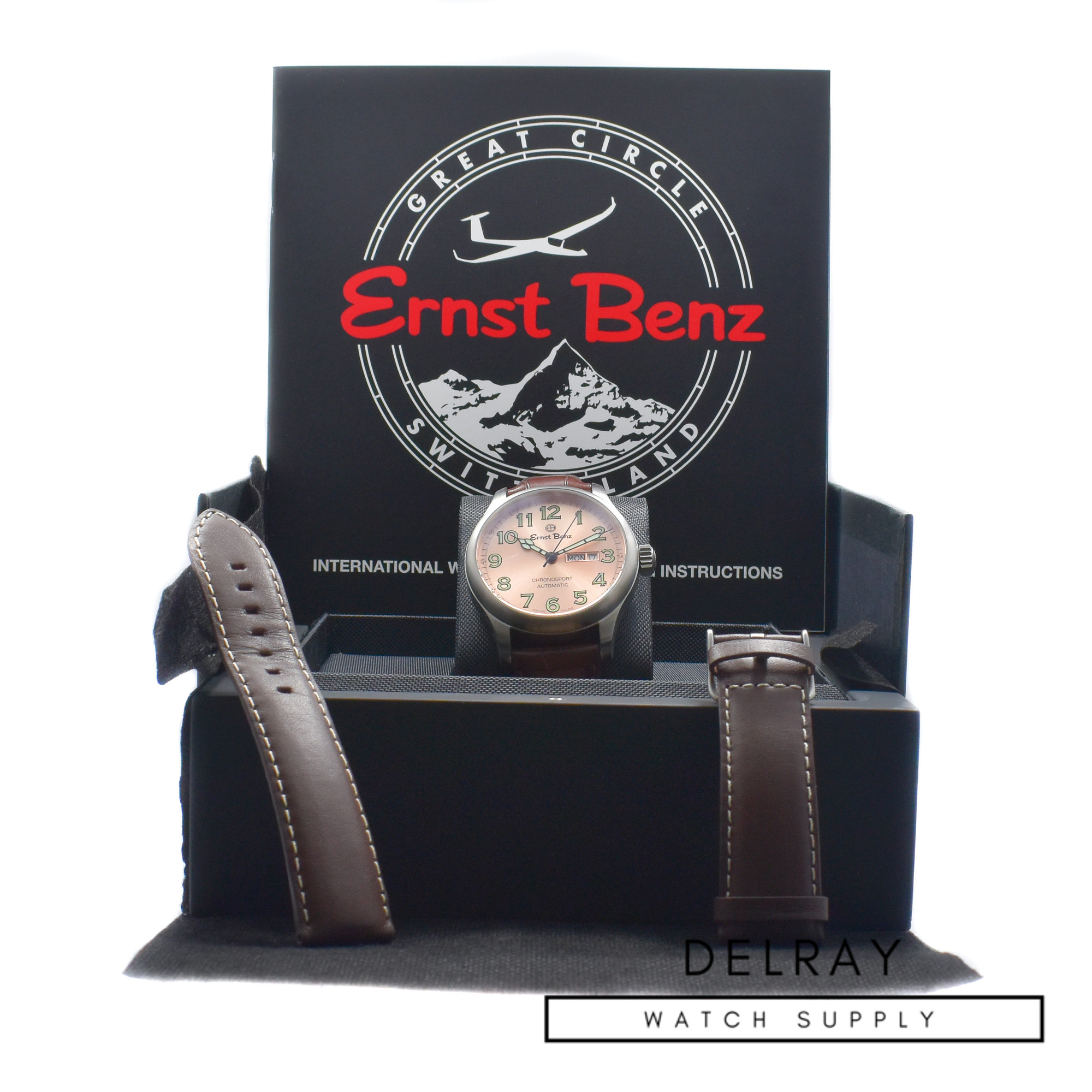 Ernst Benz Chronosport Salmon Dial 