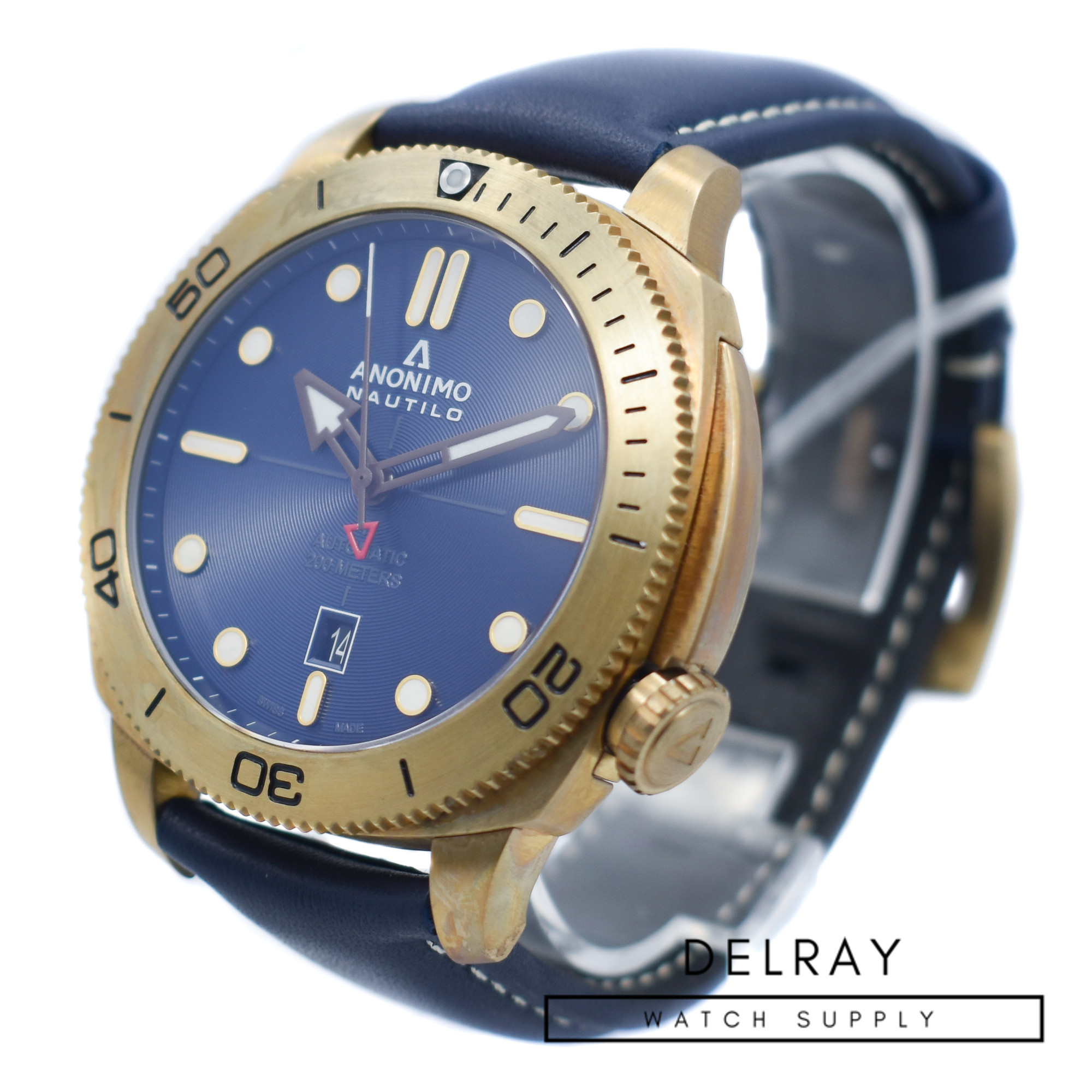 Anonimo Nautilo Bronze Blue Dial *UNWORN*