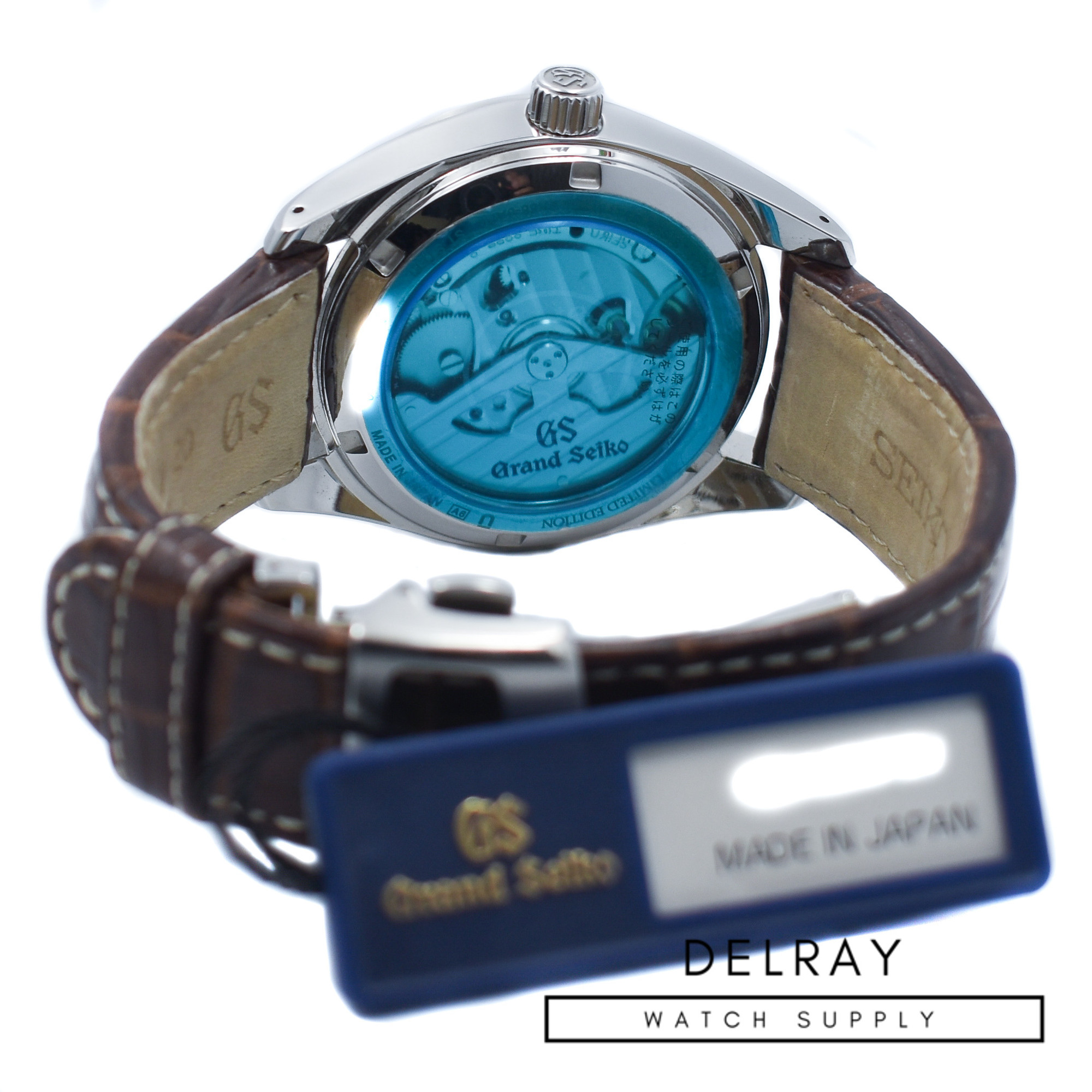 Grand Seiko Spring Drive GMT Green Dial SBGE033 *Limited Edition*