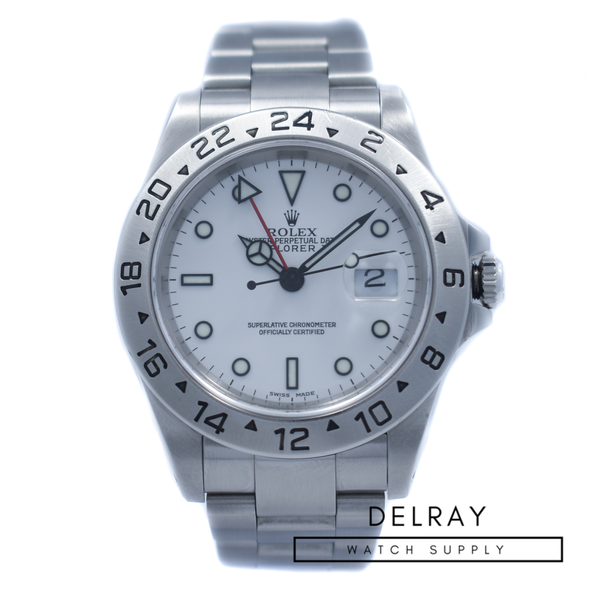 Rolex Explorer II 16570 Polar Dial *Box and Papers* 