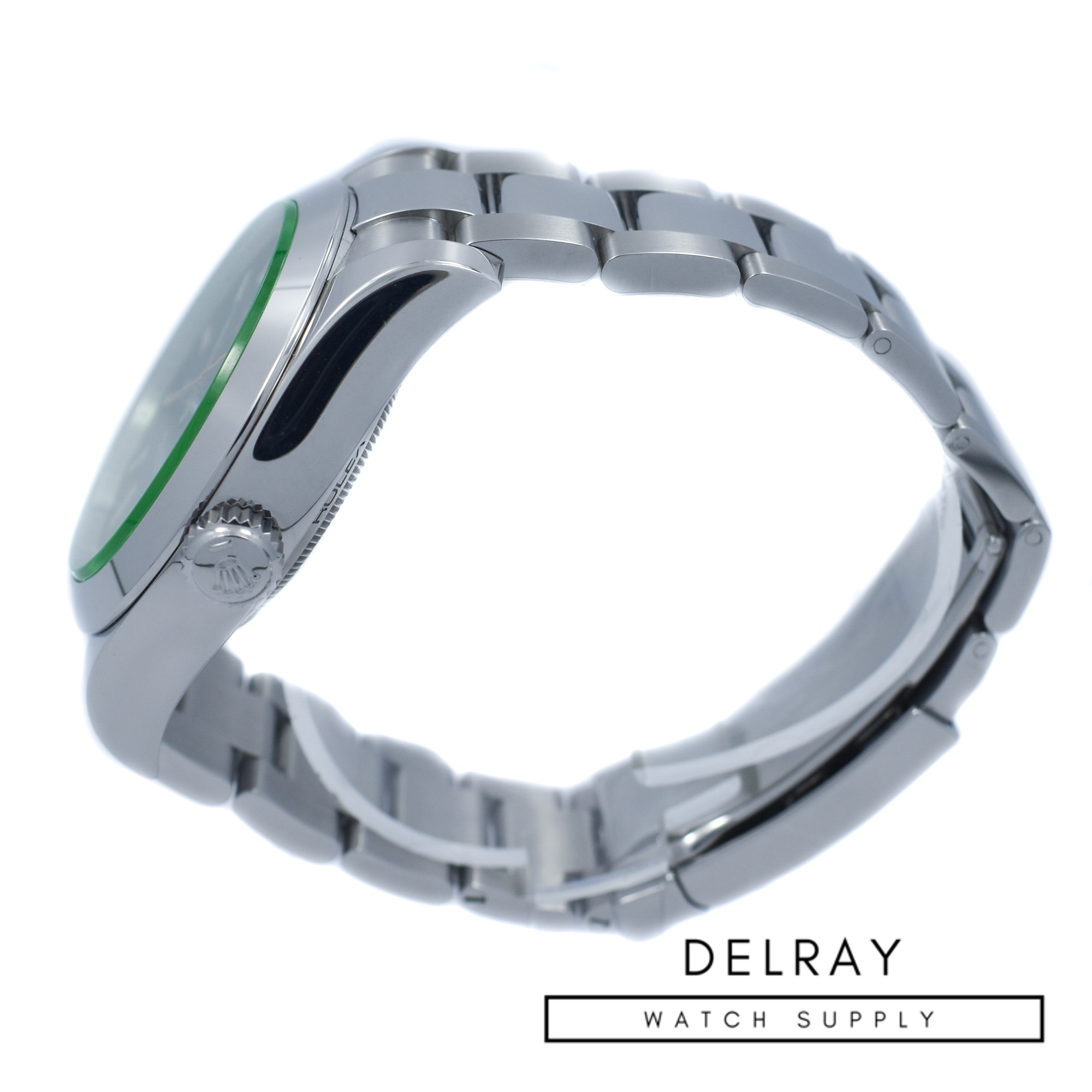 Rolex Milgauss 116400GV Green Crystal *2018 Warranty Card*