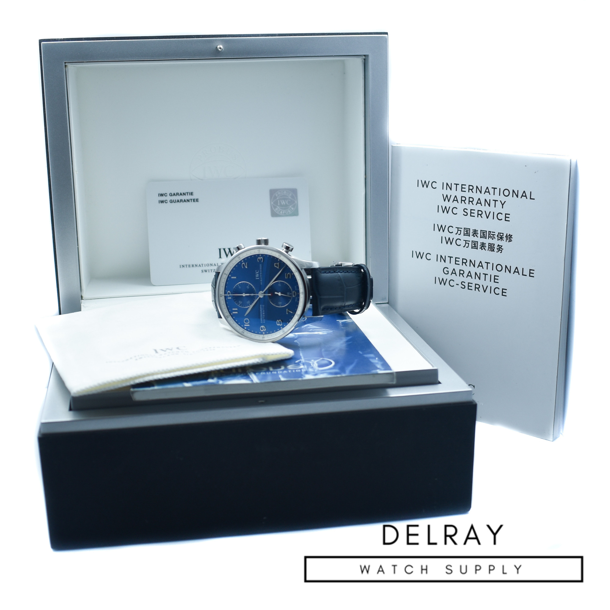 IWC Portuguese Chronograph Laureus Blue Dial *Limited Edition*