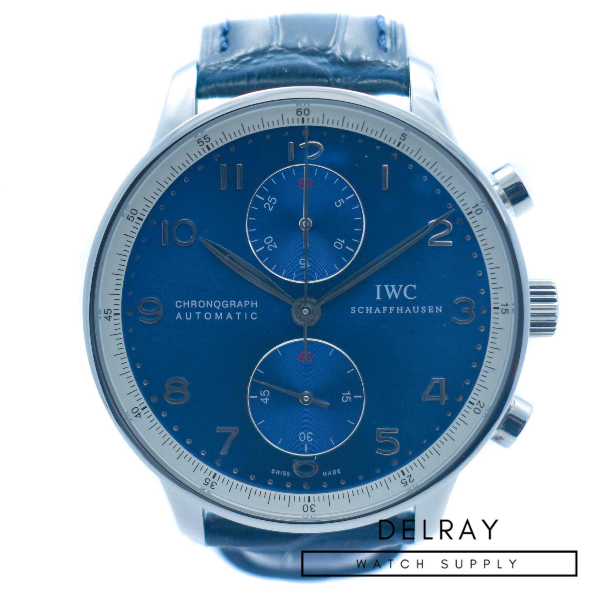 IWC Portuguese Chronograph Laureus Blue Dial *Limited Edition*