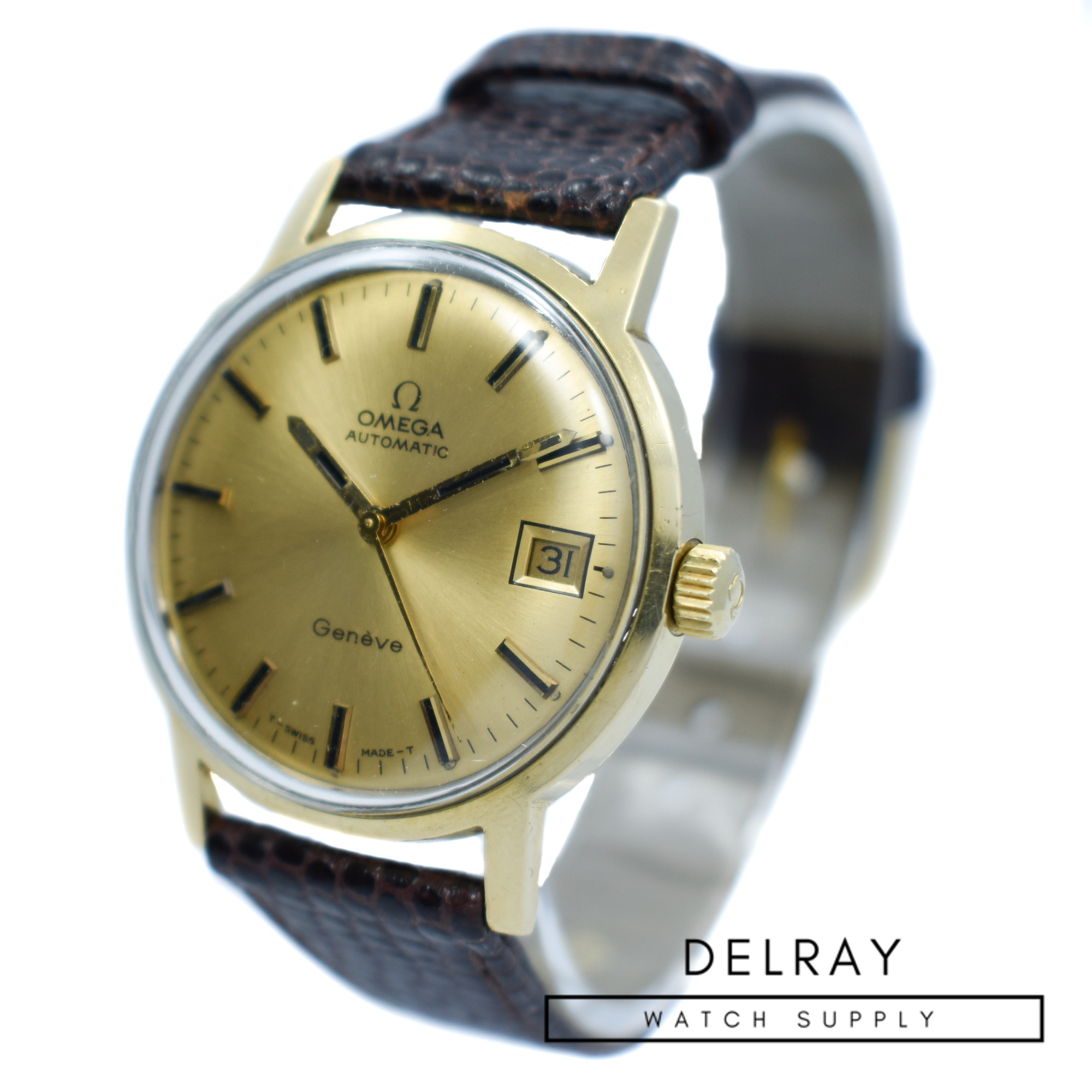 Vintage Omega Geneve 18K Gold