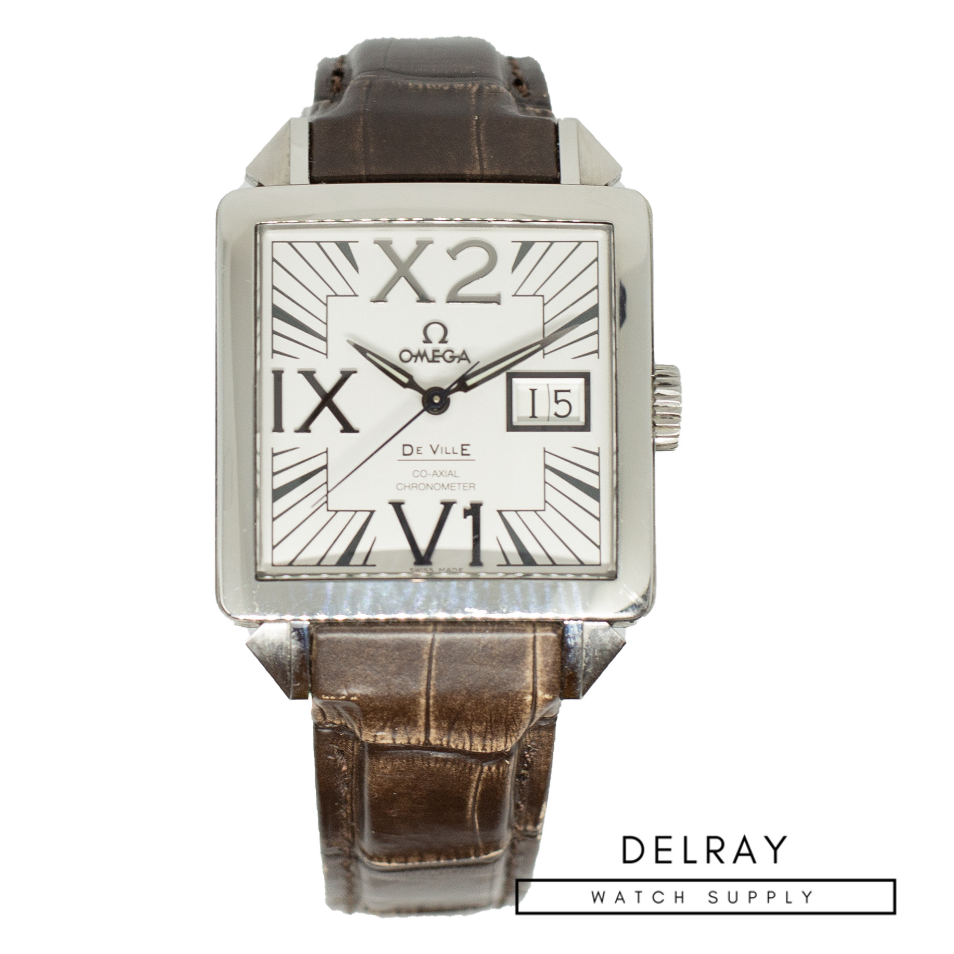 Omega De Ville X2 Big Date - DelrayWatch.com