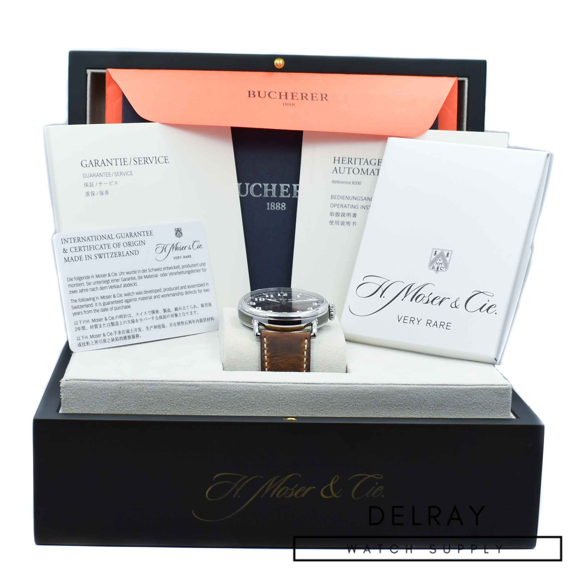H. Moser Heritage Bucherer Blue Editions - DelrayWatch.com